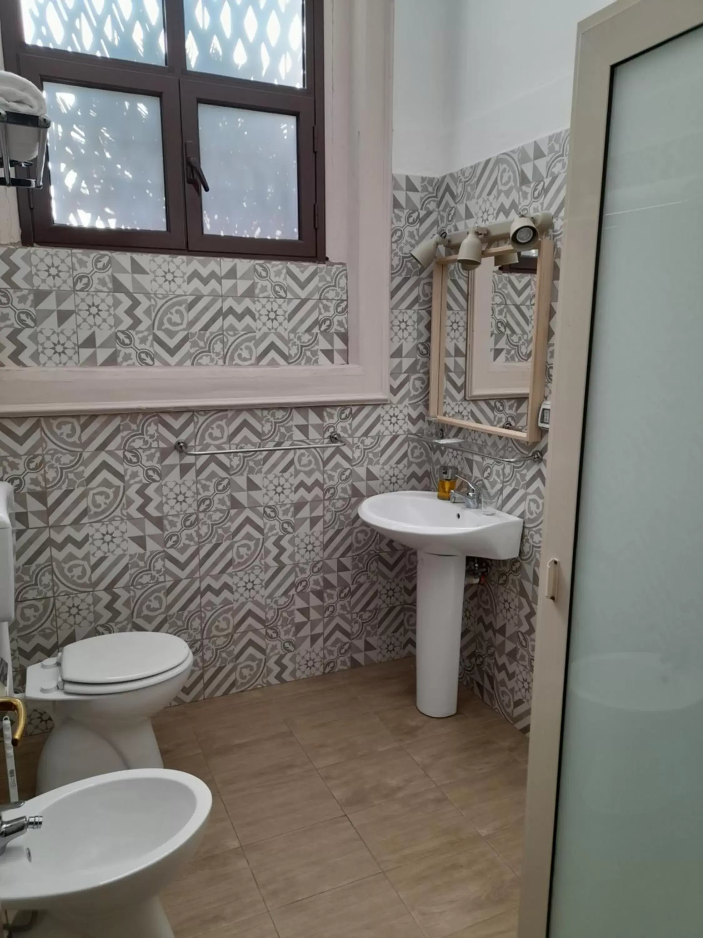Bathroom in Hotel Biscari