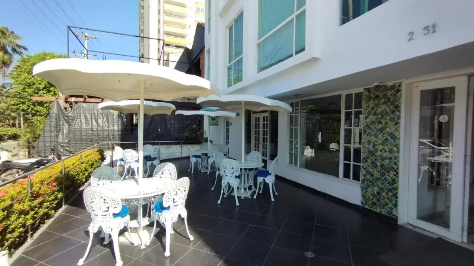 Balcony/Terrace in Coral Reef Hotel