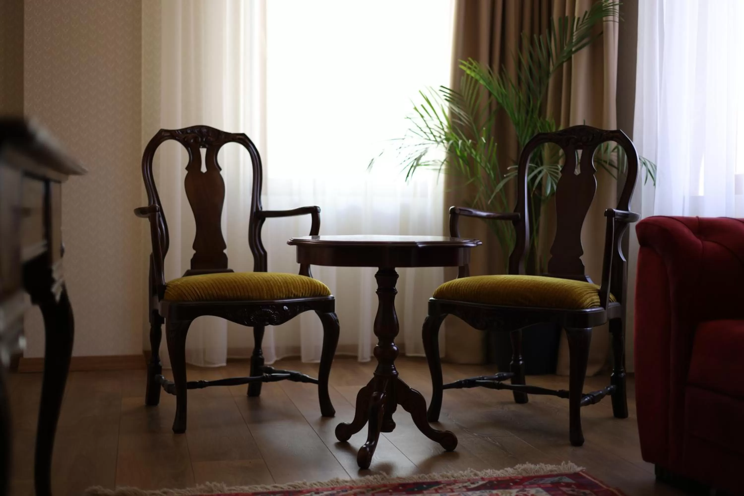 Living room in Mukhrantubani Boutique Hotel