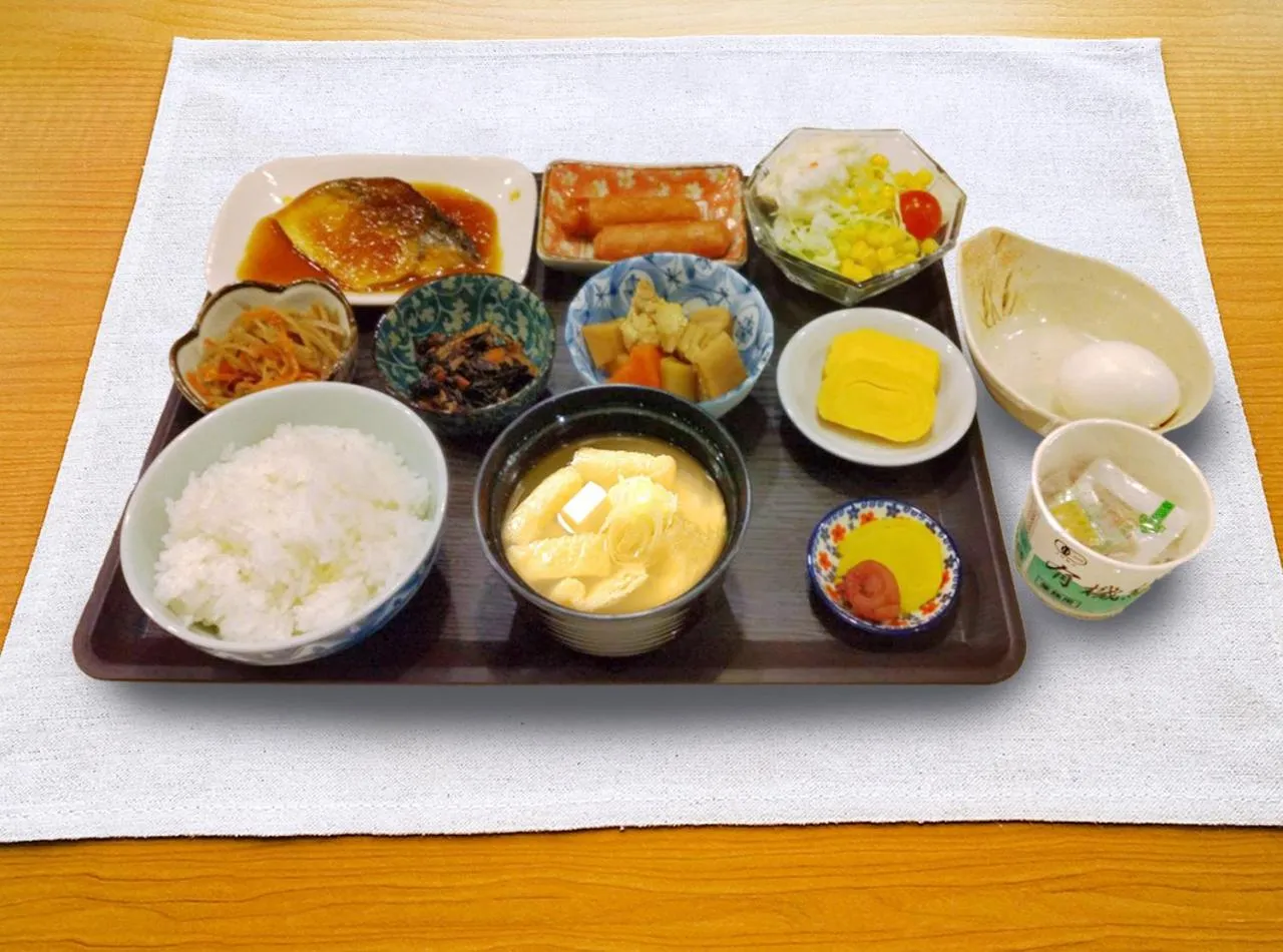 Food close-up in Royal Inn Shinyamaguchi Ekimae