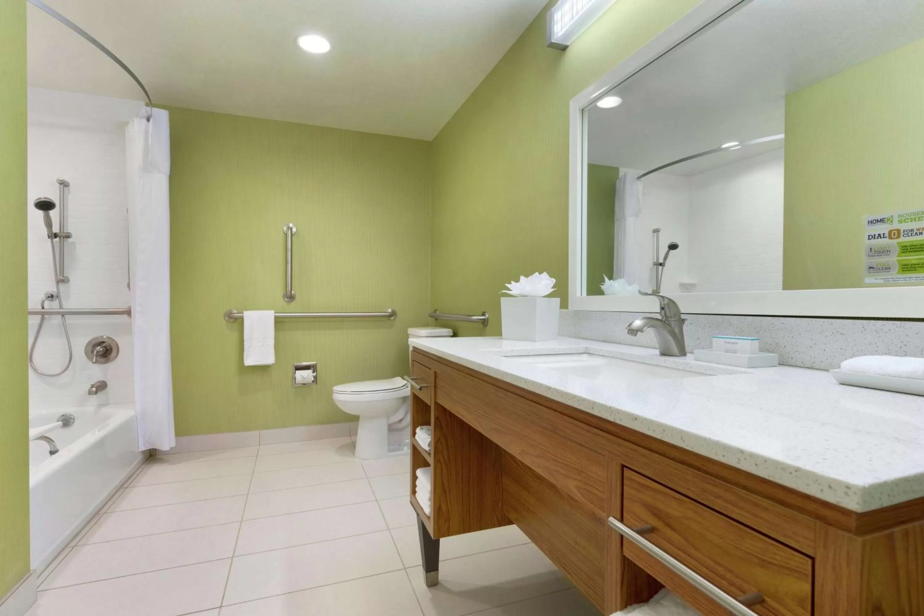 Bathroom in Home2 Suites by Hilton Atlanta South/McDonough