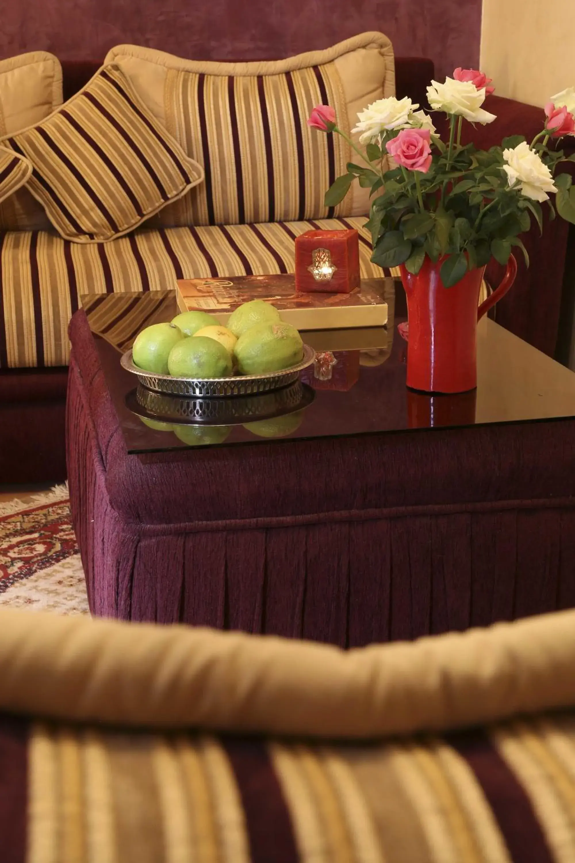 Living room, Seating Area in Riad Mille Et Une Nuits