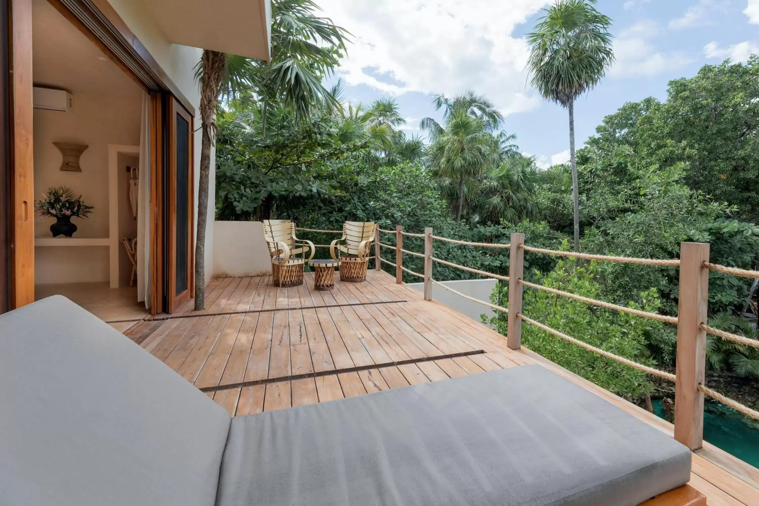 Balcony/Terrace in La Valise Tulum