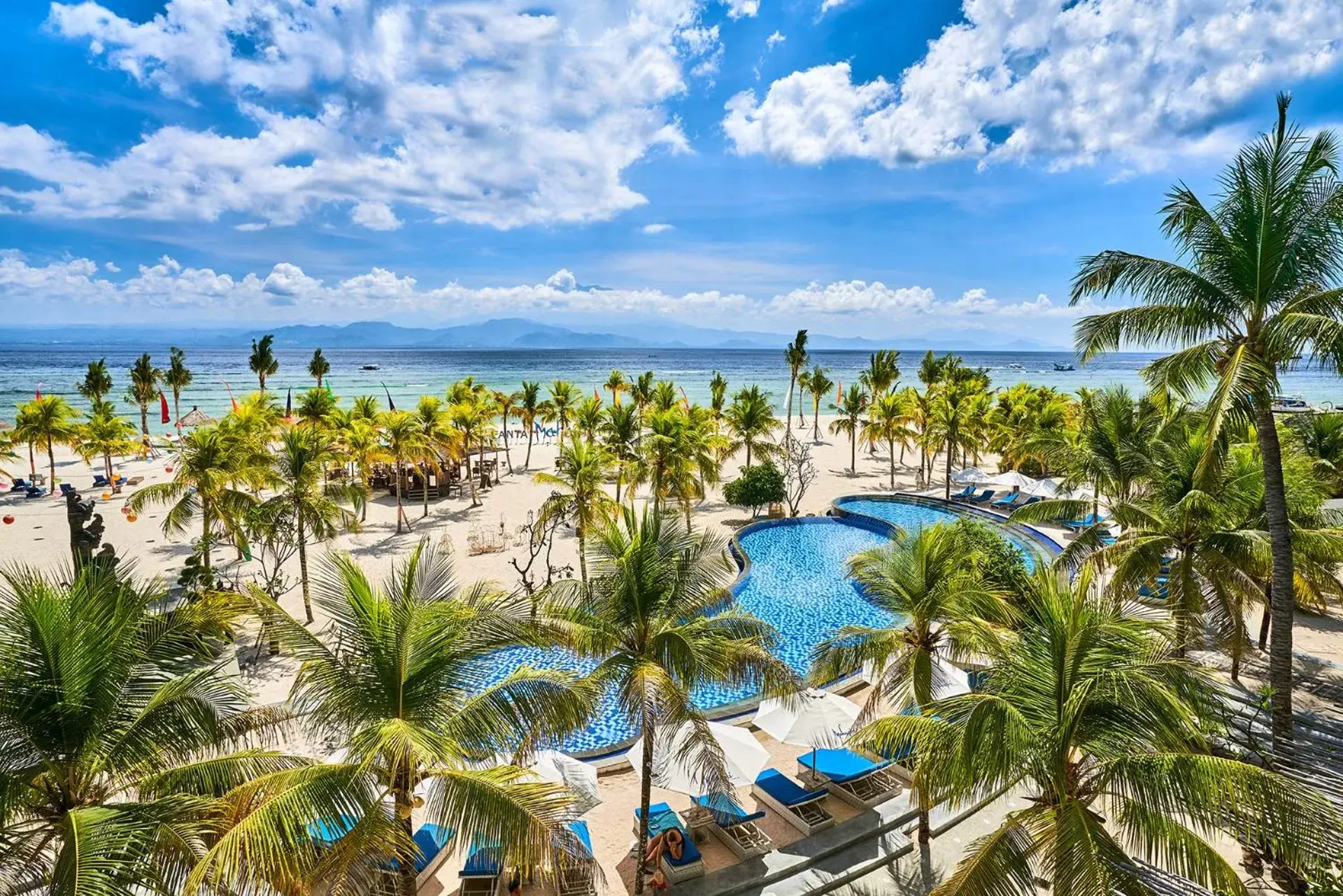 Pool View in Mahagiri Resort Nusa Lembongan