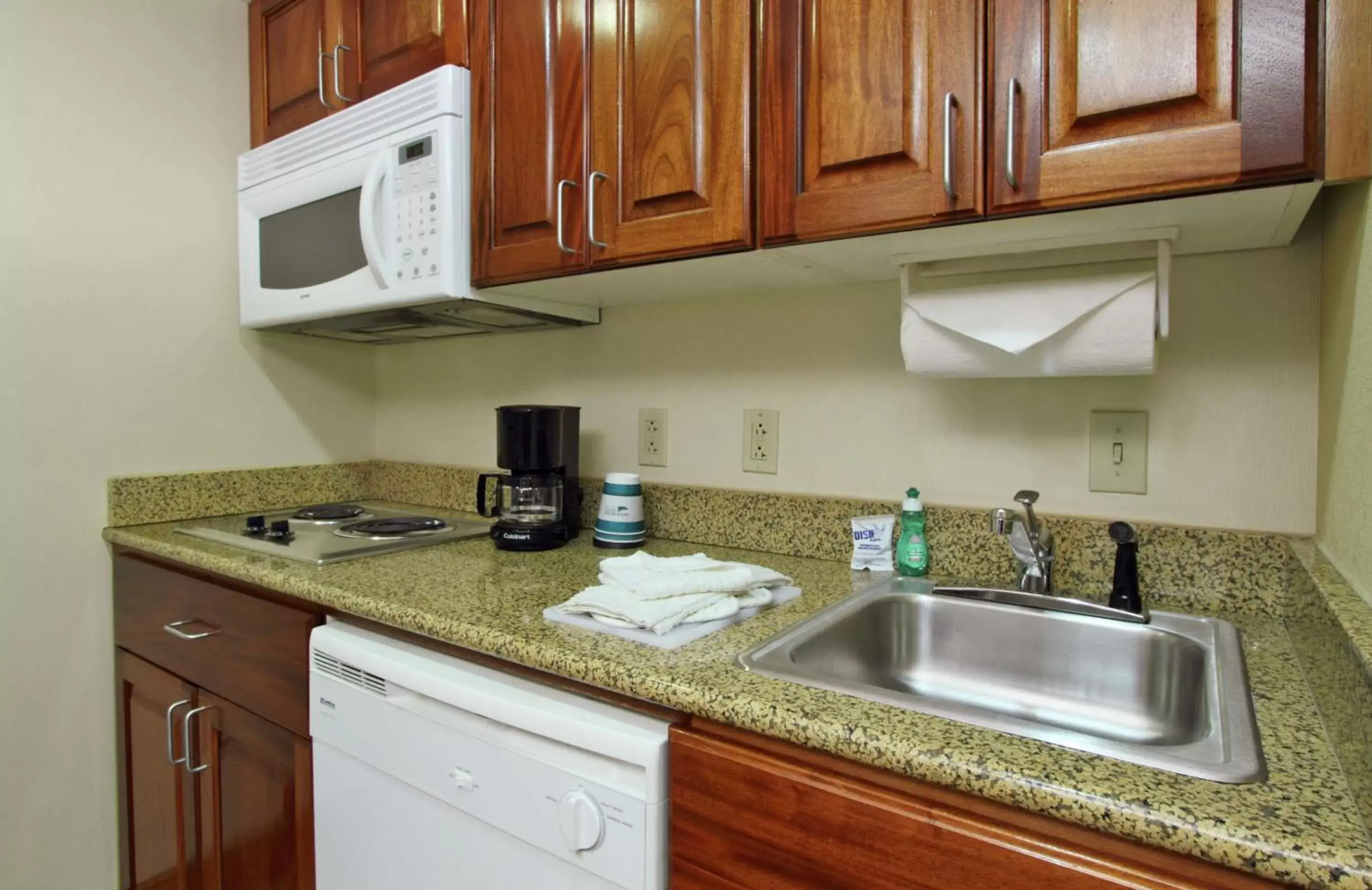 Kitchen or kitchenette, Kitchen/Kitchenette in Homewood Suites by Hilton Chesapeake - Greenbrier