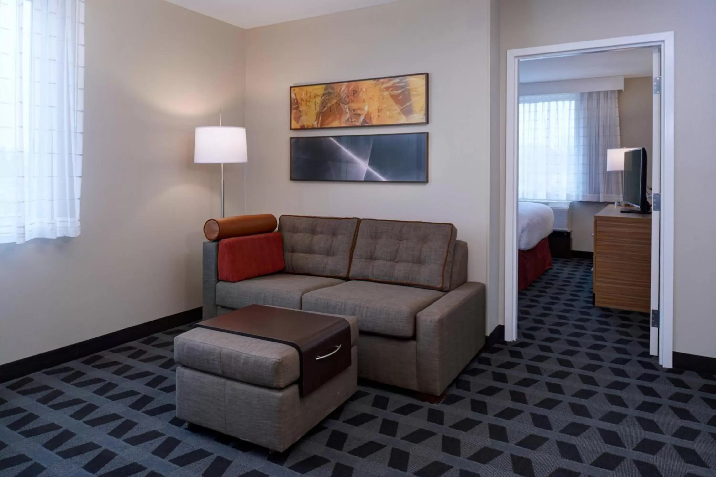 Living room, Seating Area in TownePlace Suites by Marriott Jackson