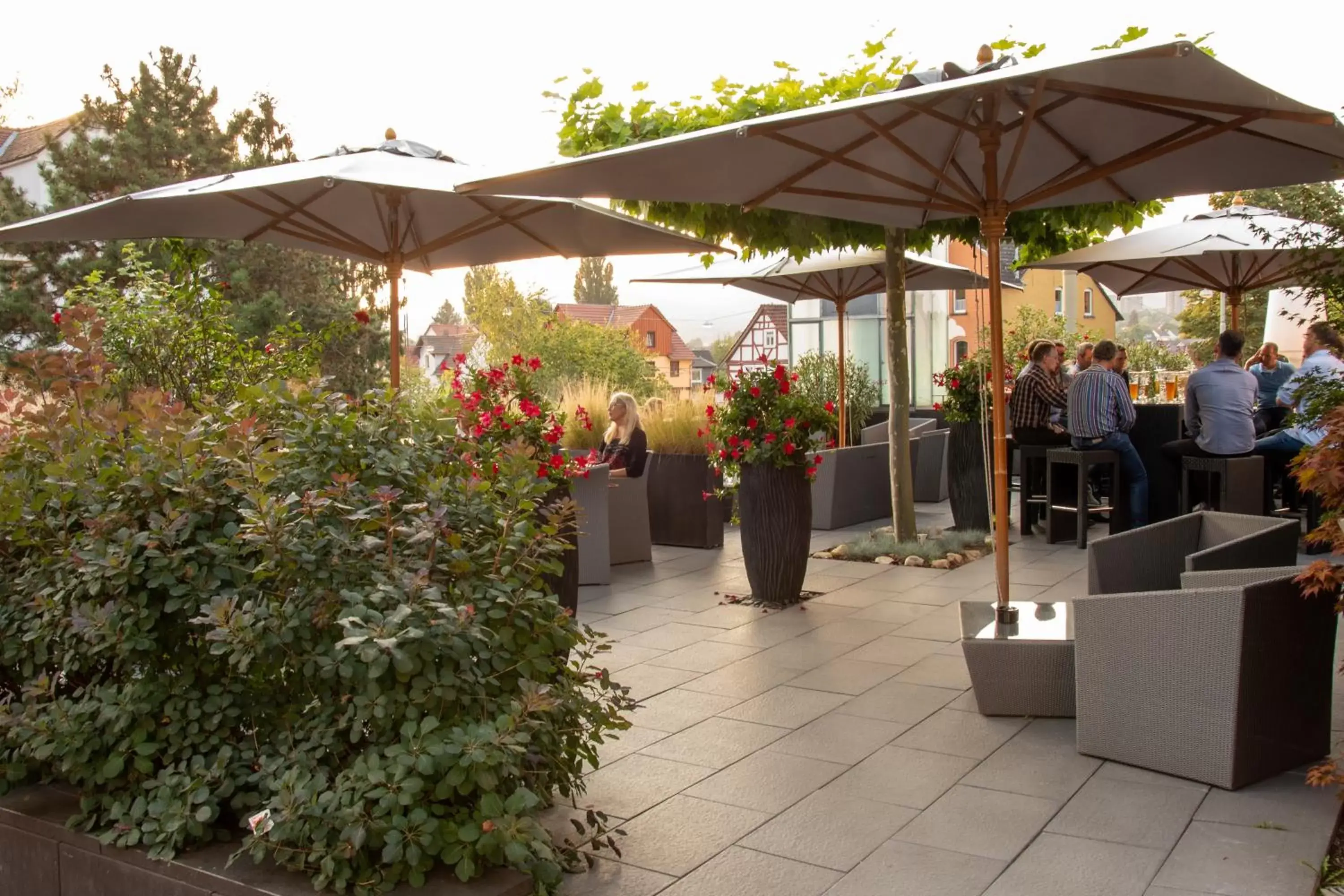 Balcony/Terrace in Hotel Gude