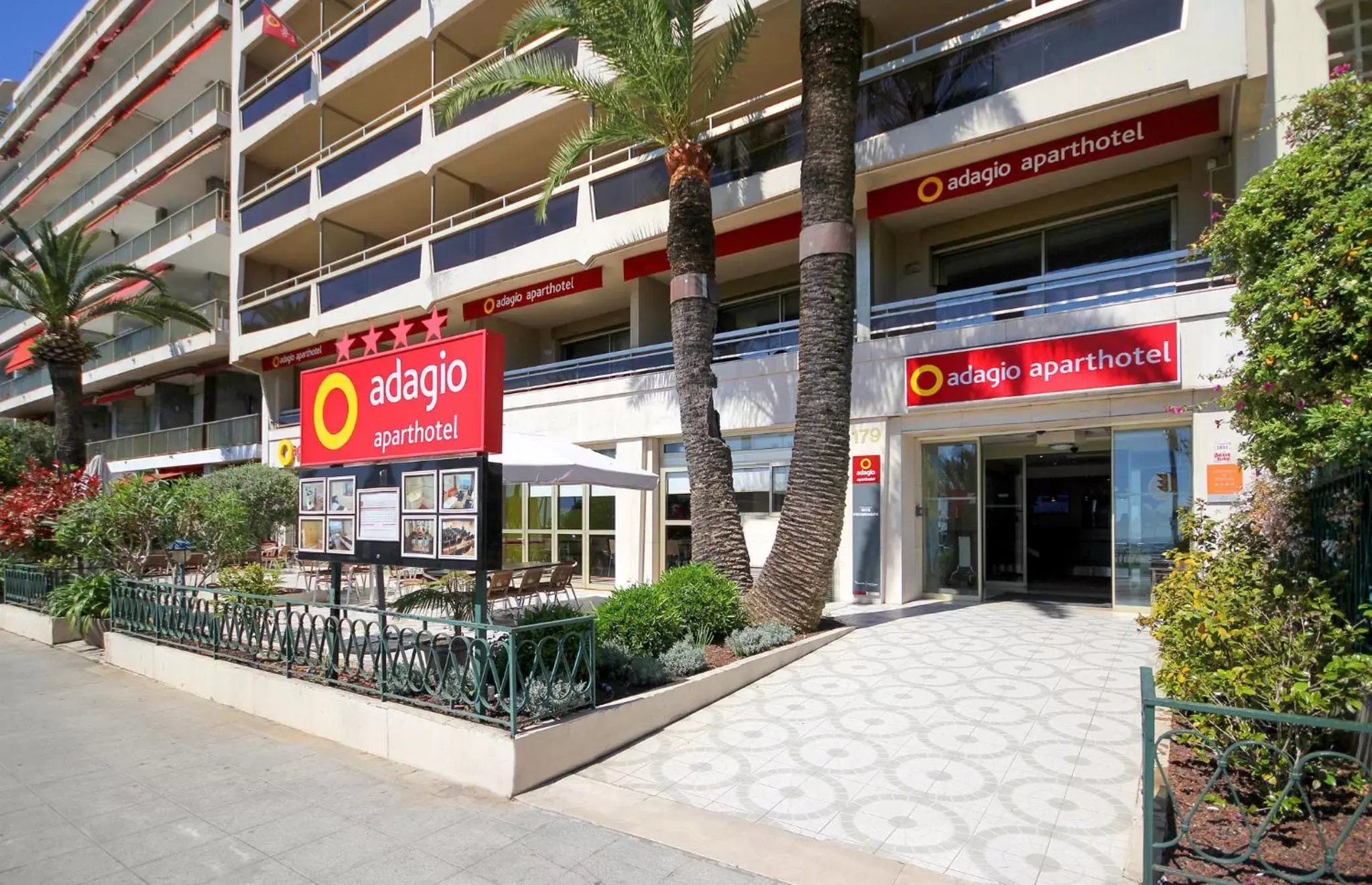 Property building in Aparthotel Adagio Nice Promenade des Anglais