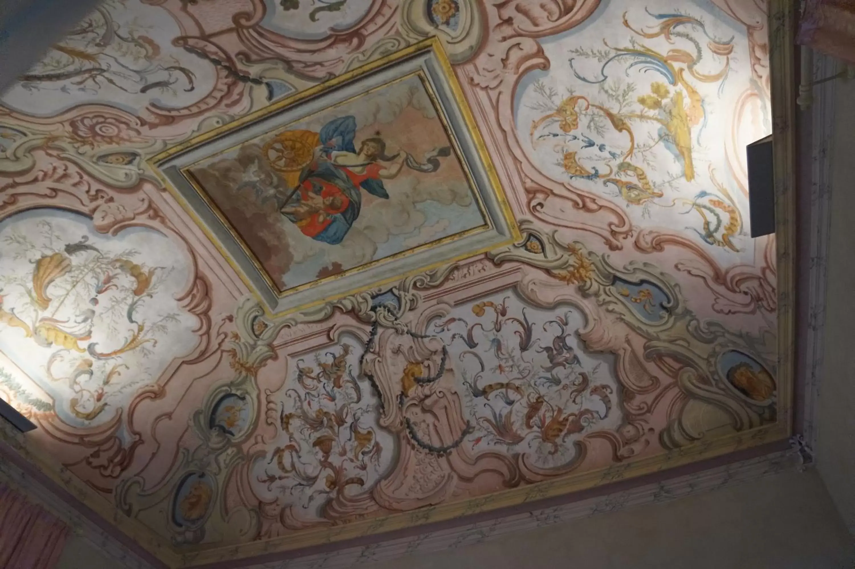 Decorative detail in Palazzo Carletti