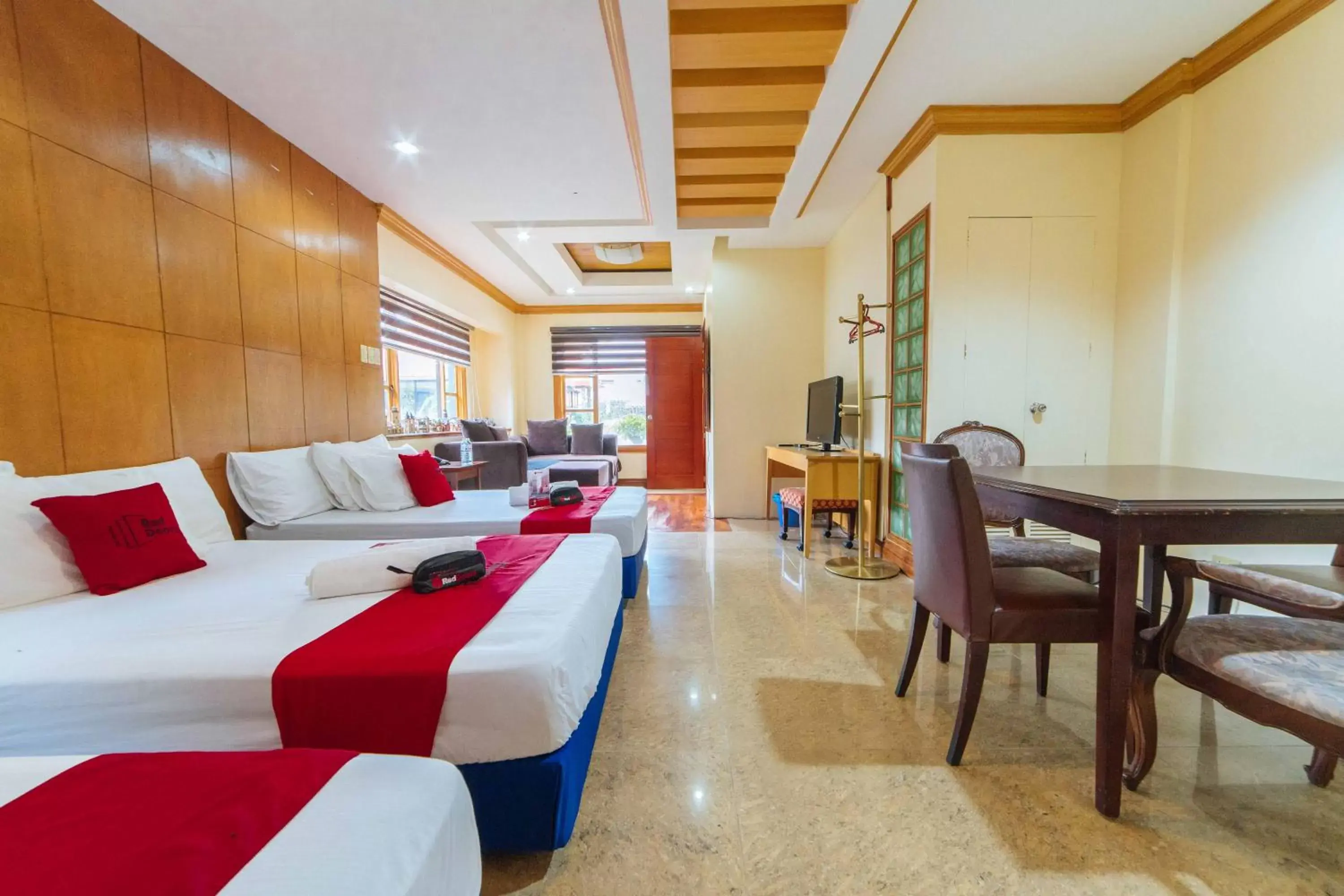 Photo of the whole room, Bed in RedDoorz Plus @ Starhomes Olivianville Photo of the whole room, Bed in RedDoorz Plus @ Starhomes Olivianville