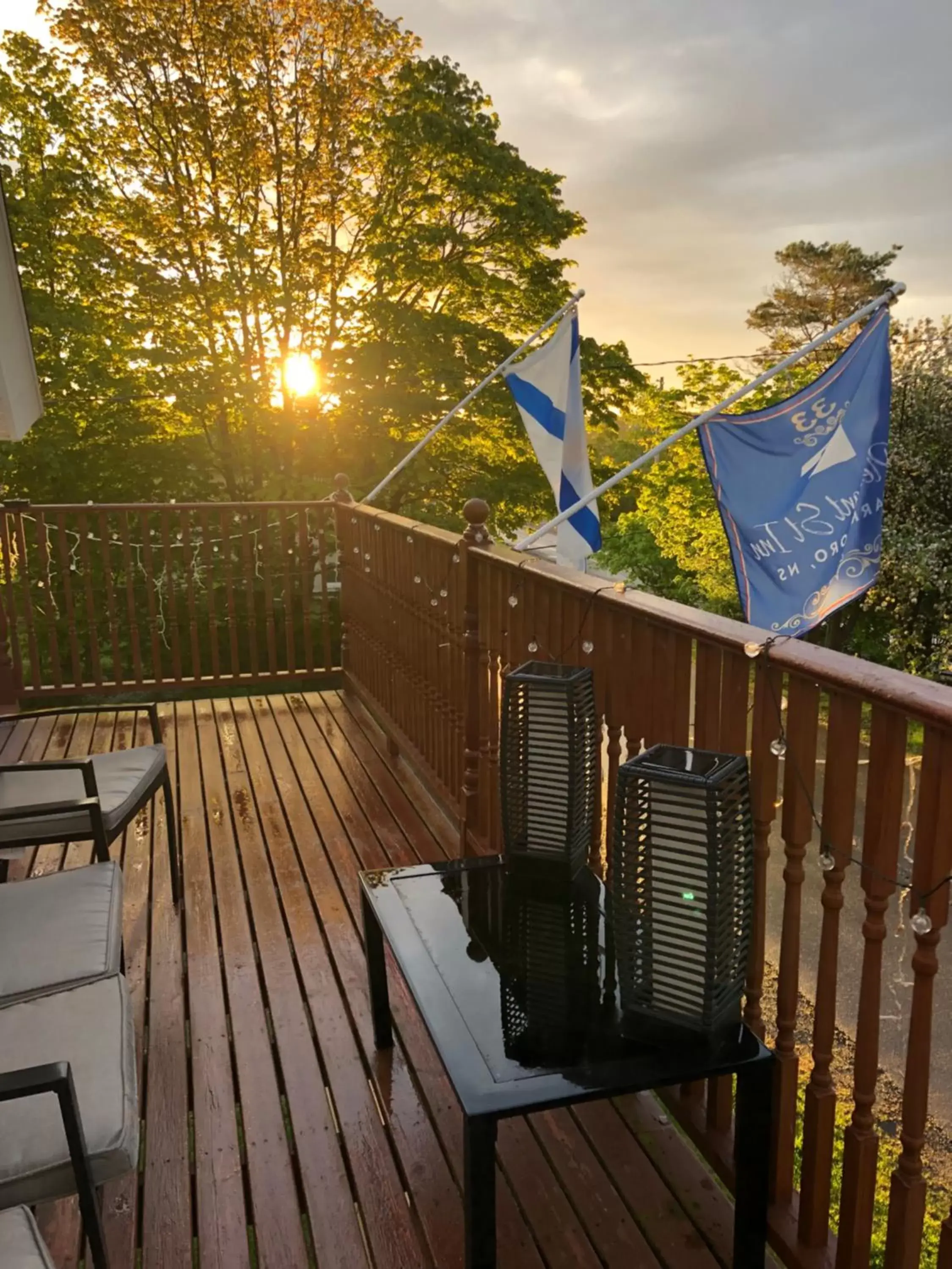 View (from property/room), Balcony/Terrace in Pleasant Street Inn