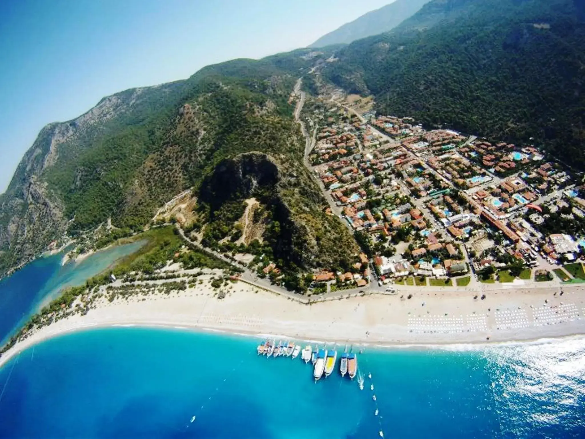 Natural landscape, Bird's-eye View in Magic Tulip Beach Hotel