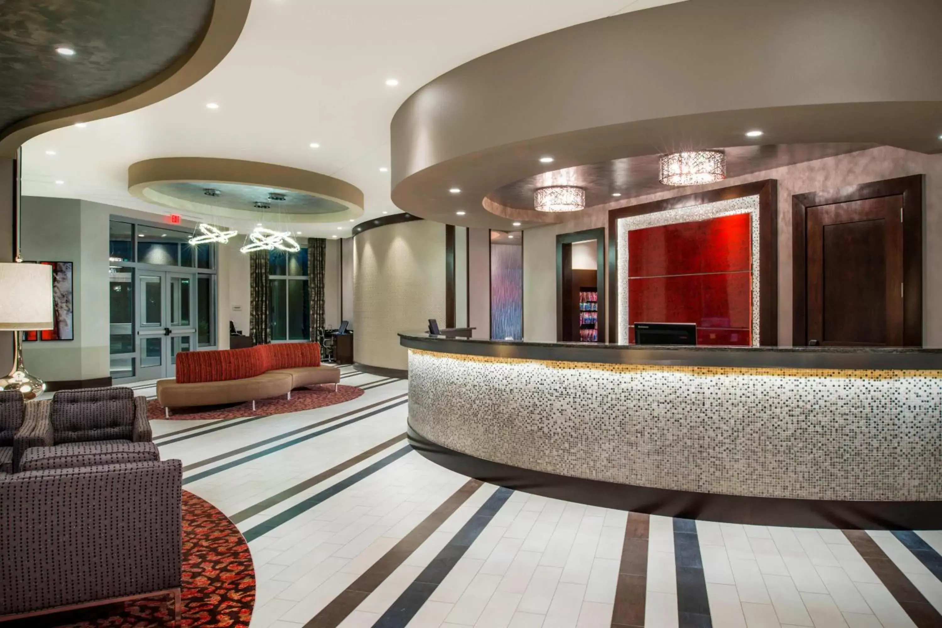 Lobby or reception, Lobby/Reception in Residence Inn by Marriott Boston Needham