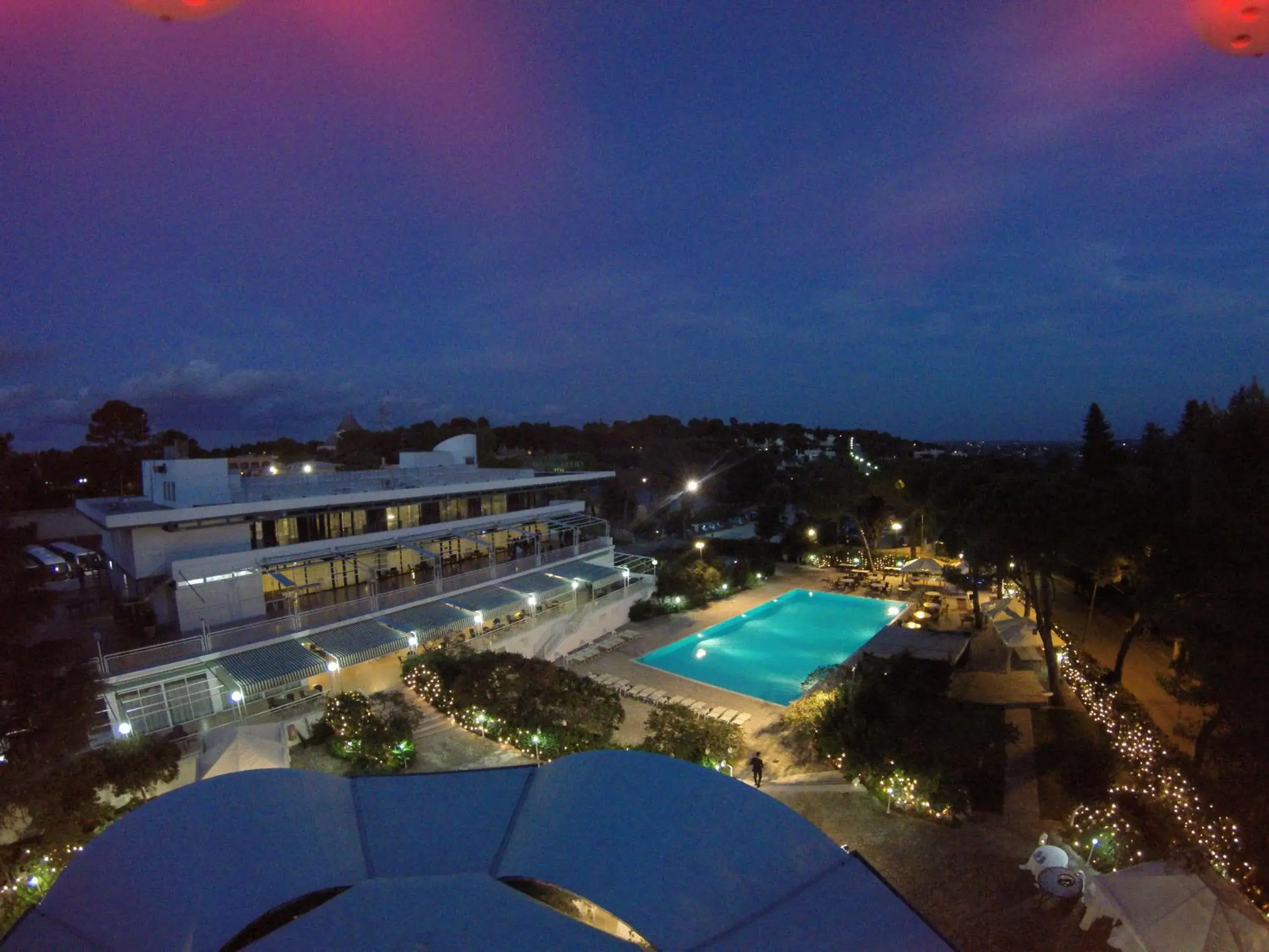 Area and facilities, Pool View in Hotel Sierra Silvana