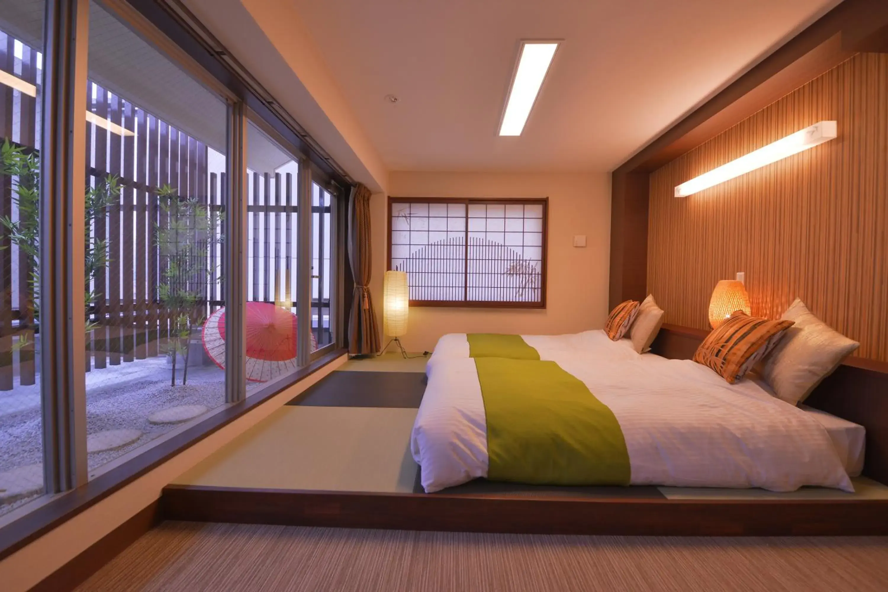 Bedroom in Kyoto Hana Hotel