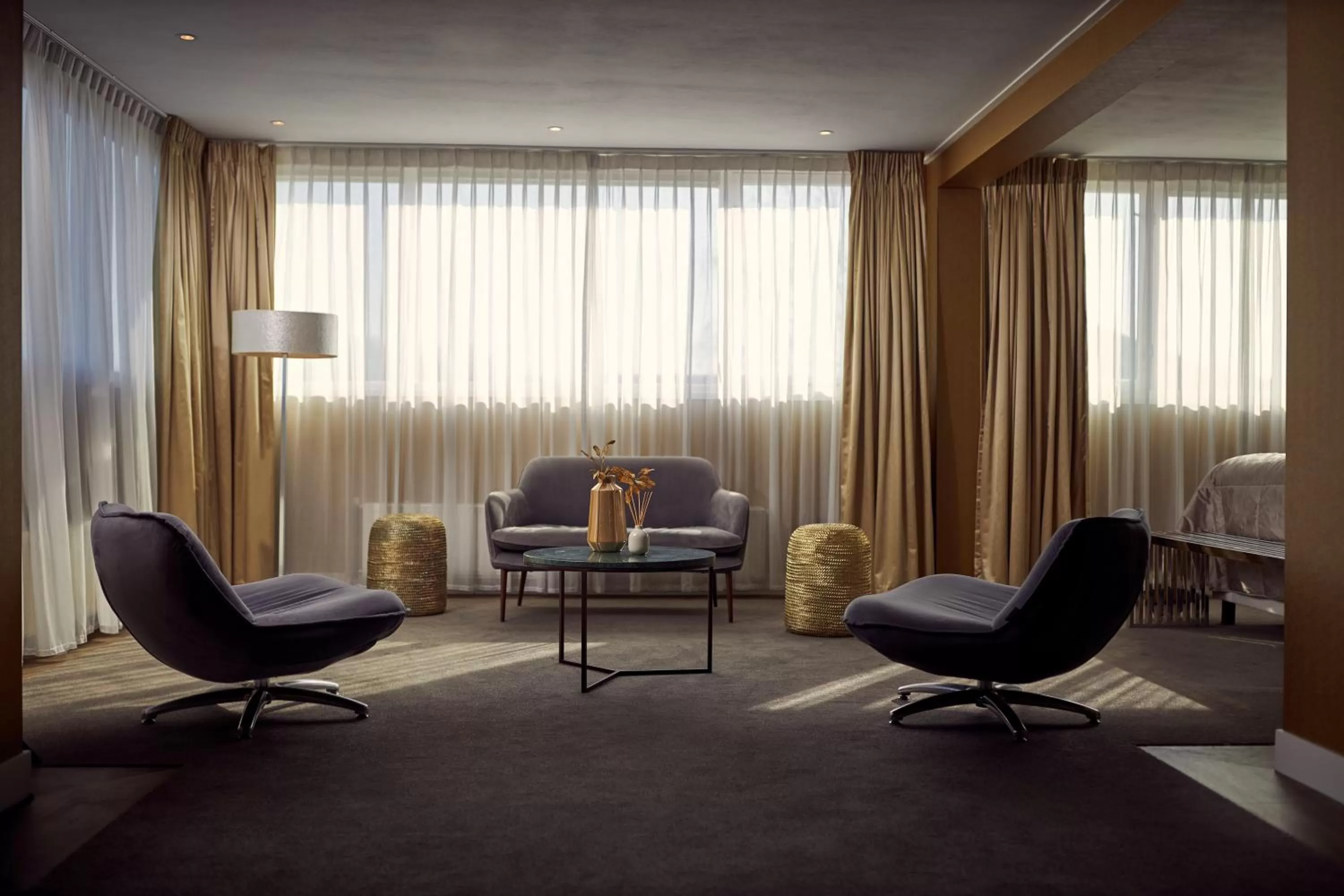 Seating area in Van der Valk Hotel Emmeloord