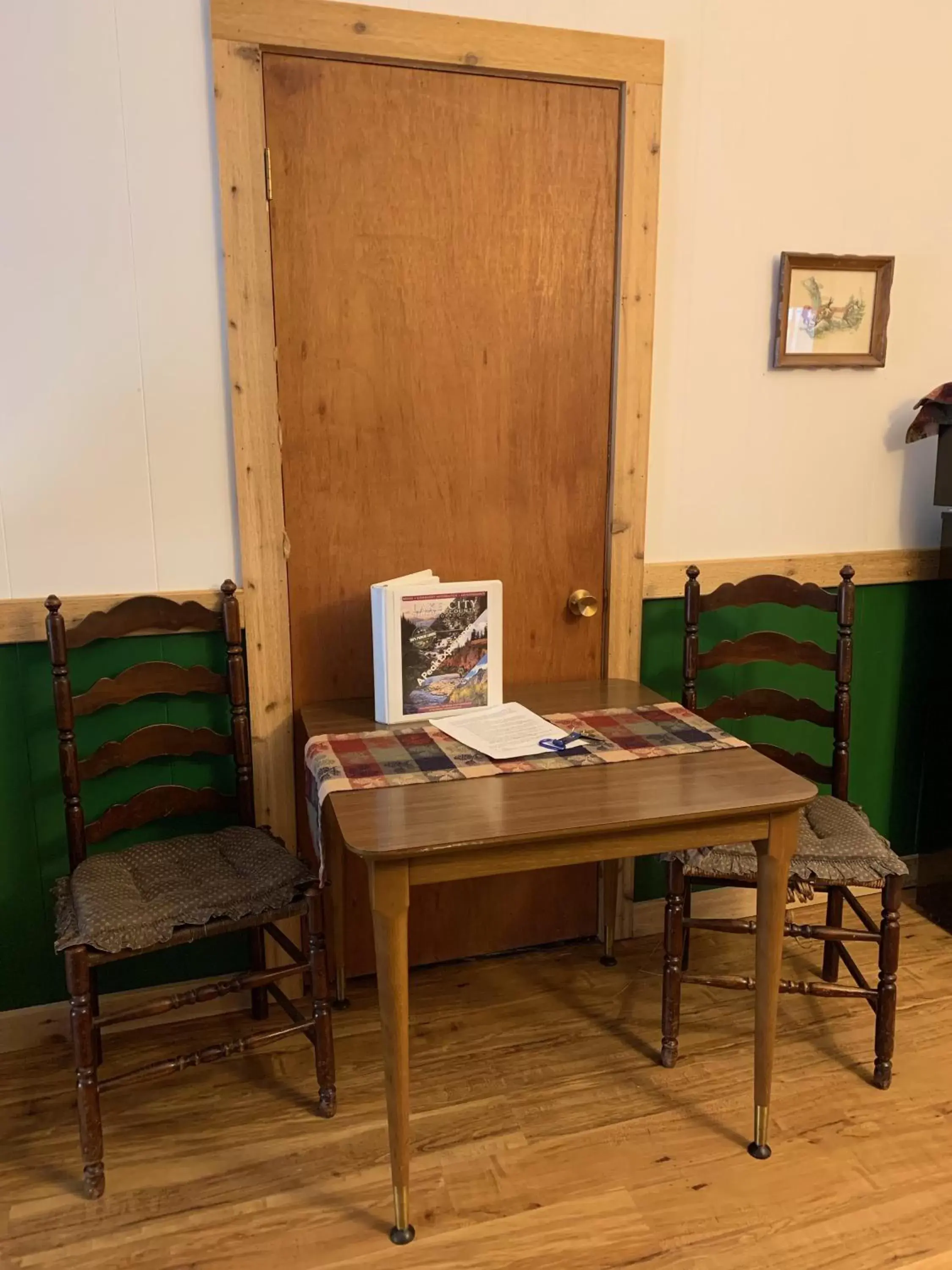 Seating Area in The North Face Lodge