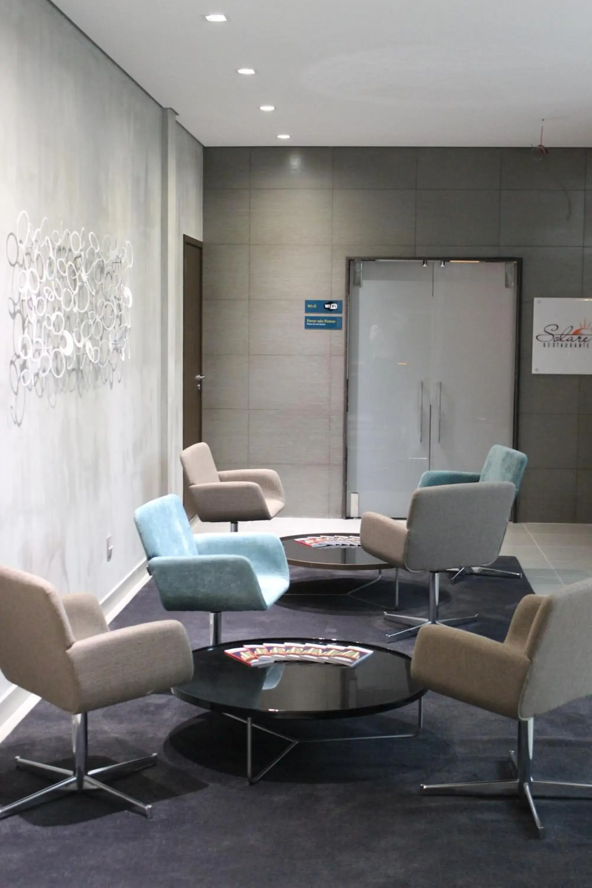 Lobby or reception, Seating Area in Ímpar Suítes Expominas