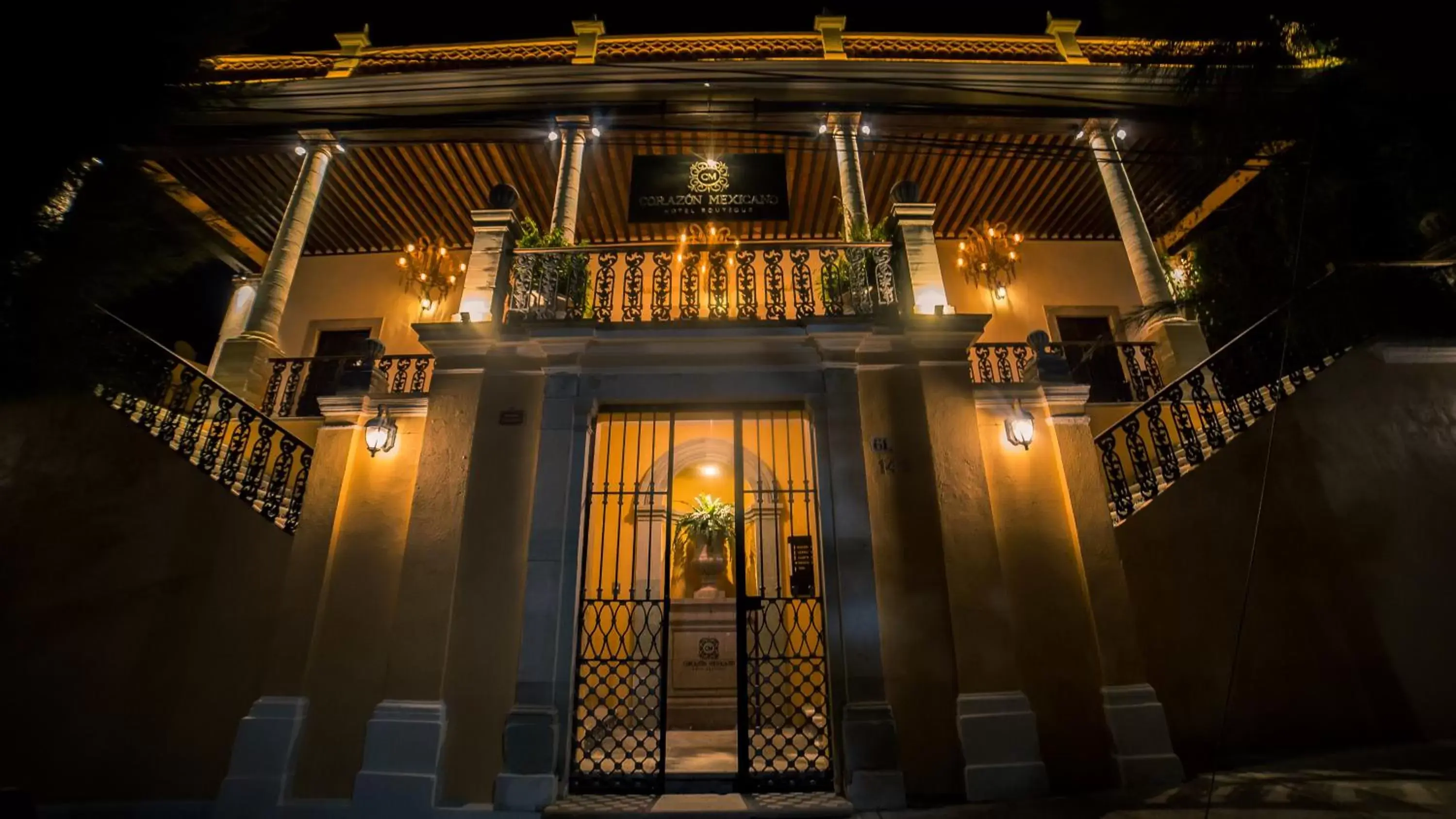 Facade/entrance in Hotel Boutique Corazón Mexicano