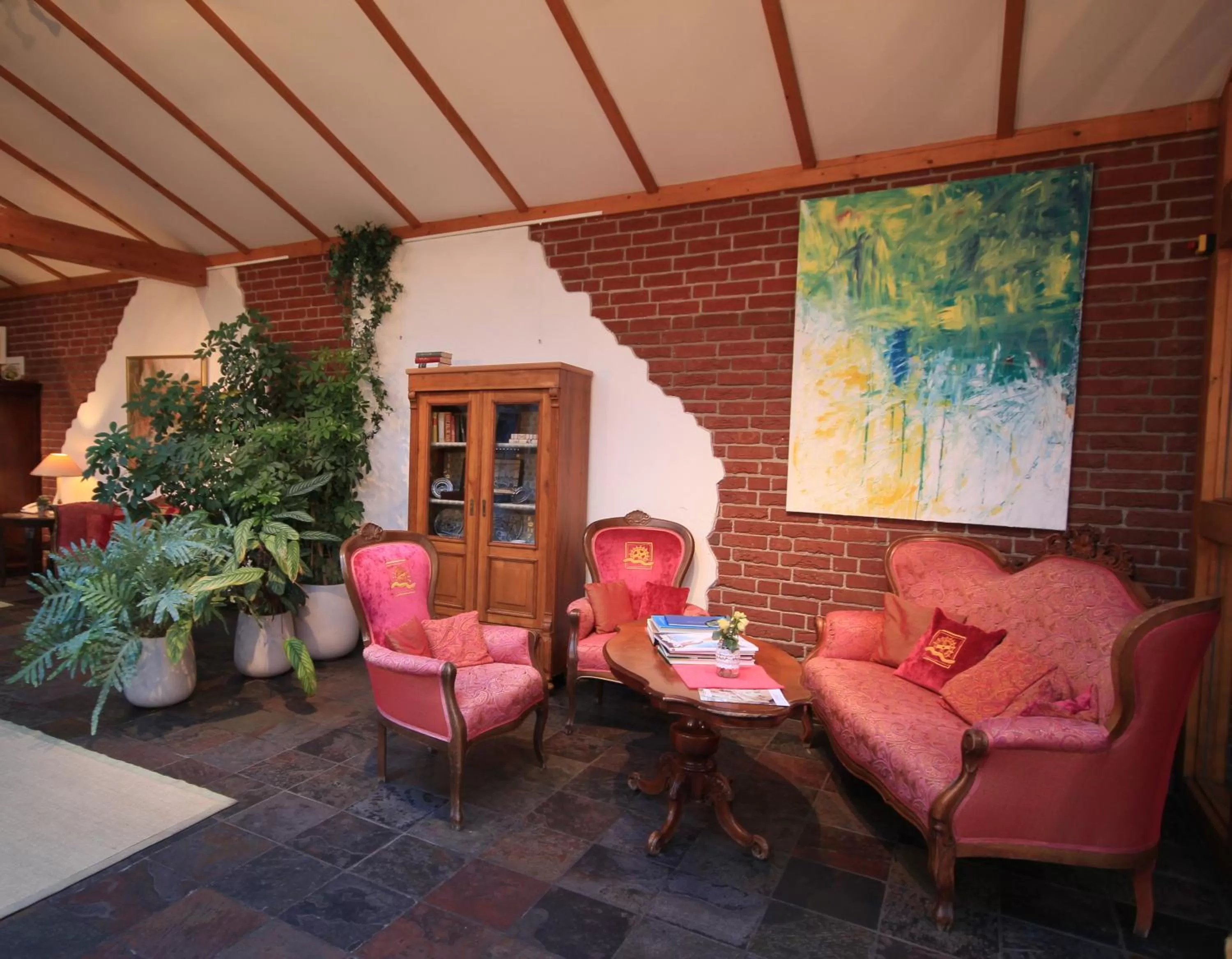 Lobby or reception in Brackstedter Mühle e.K.