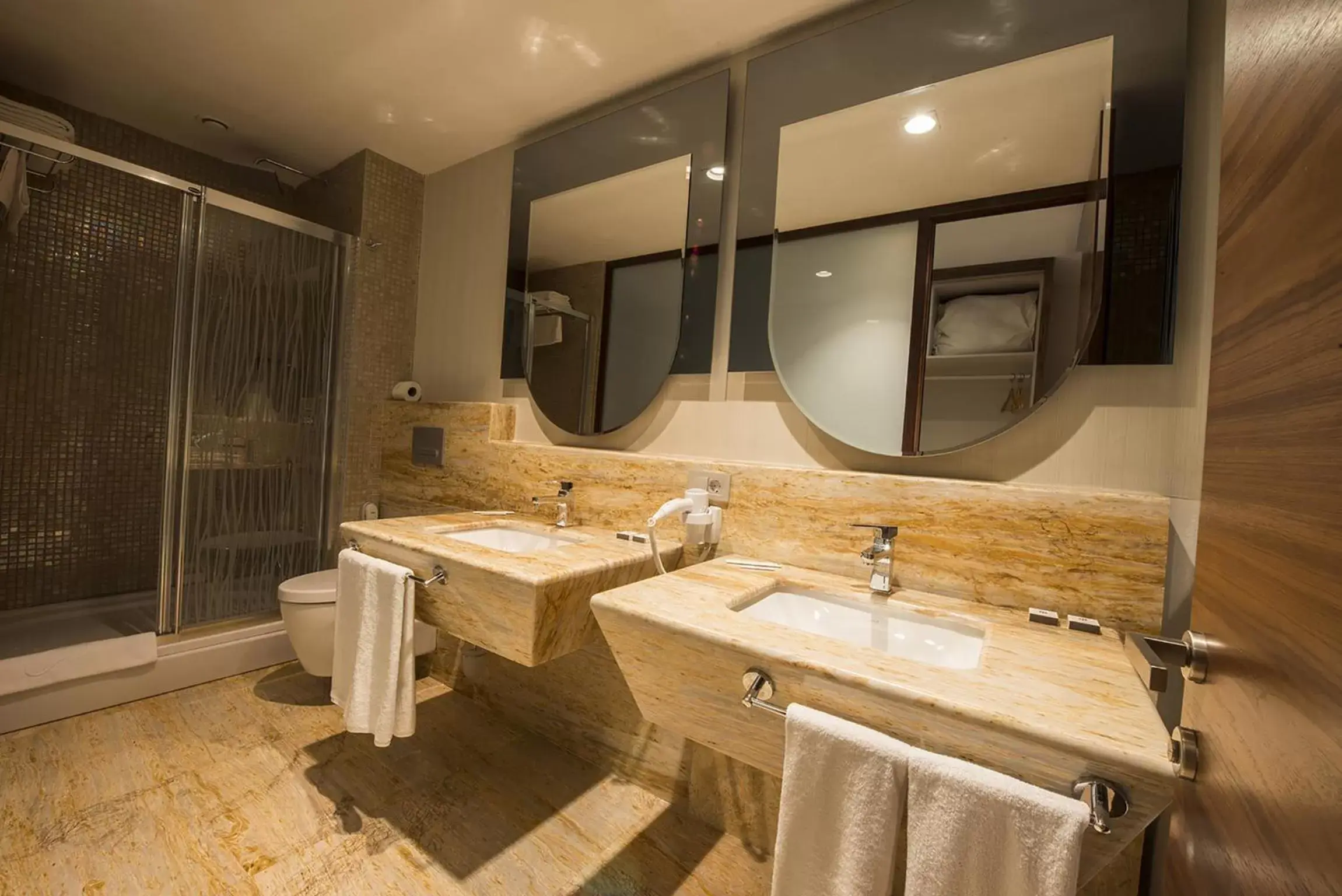 Toilet, Bathroom in Ramada by Wyndham Gemli̇k