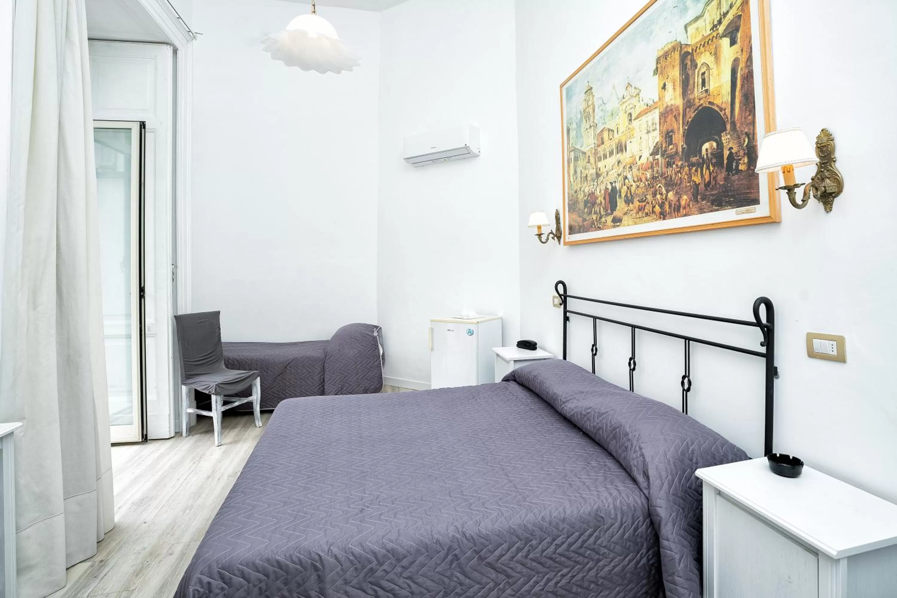 Bed in Hotel Fontana