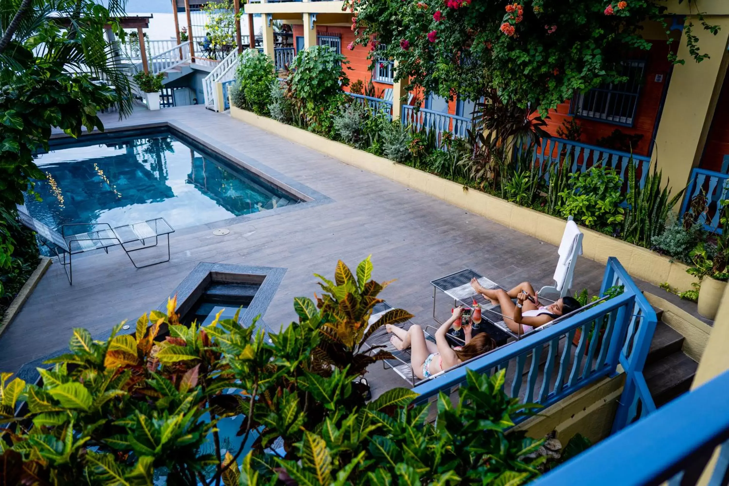 Swimming Pool in Hotel Casona de La Isla