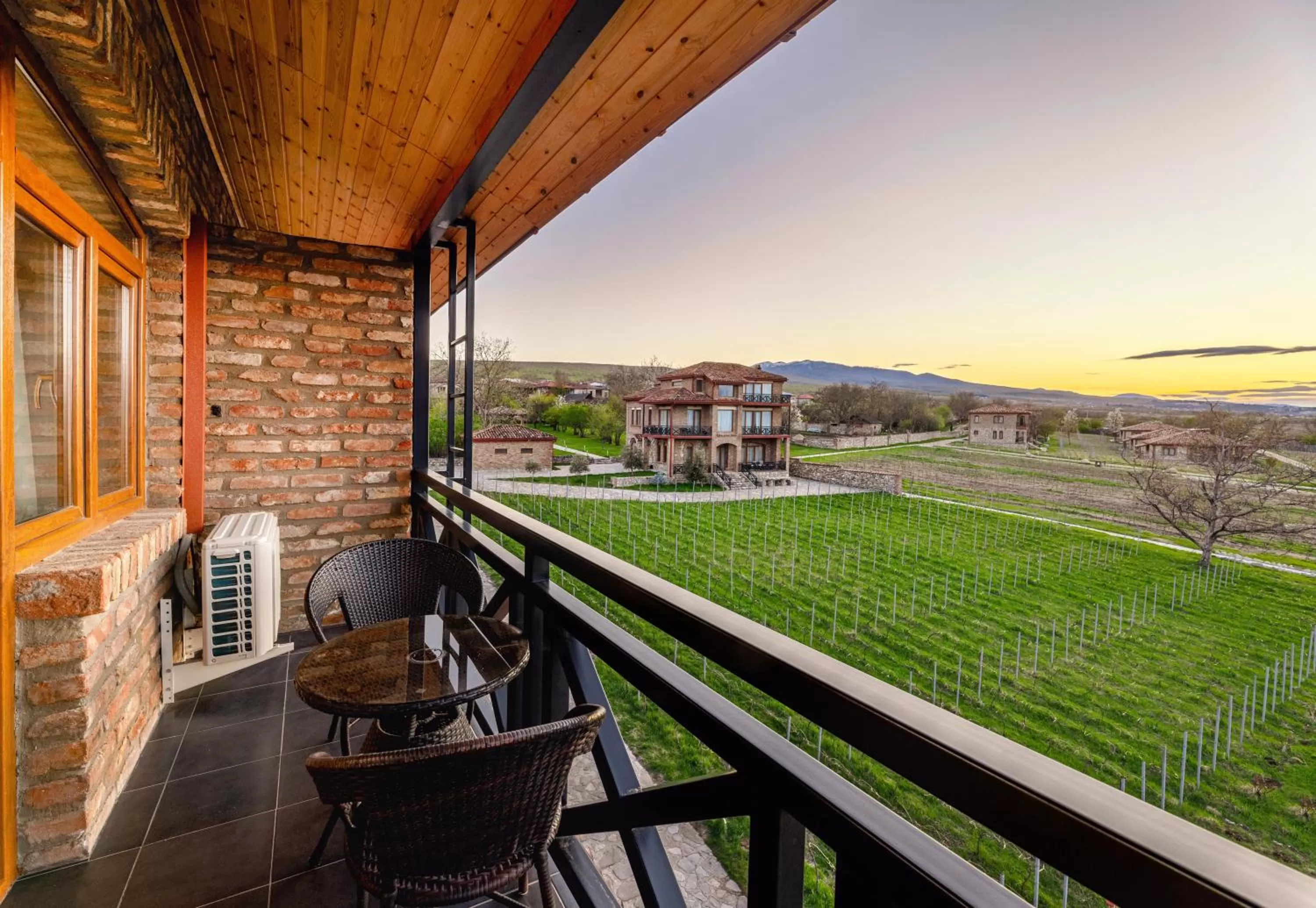 Balcony/Terrace in Schuchmann Wines Château,Villas & SPA
