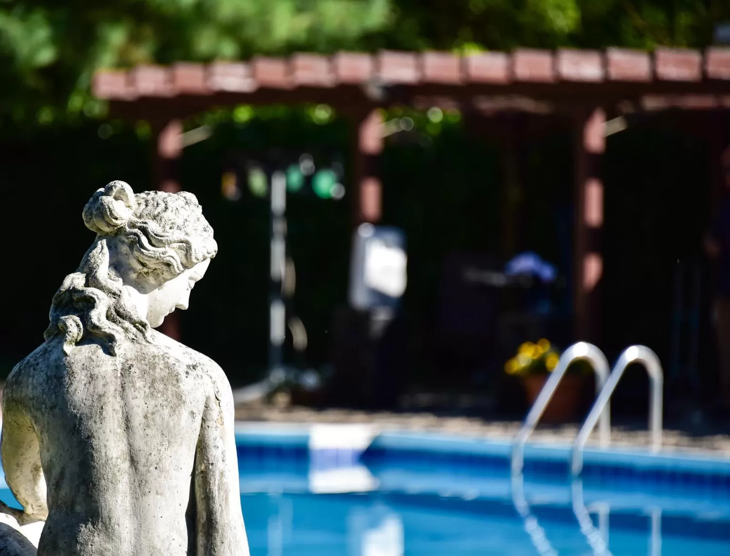 Swimming pool in Palazzo Cavagna Sangiuliani