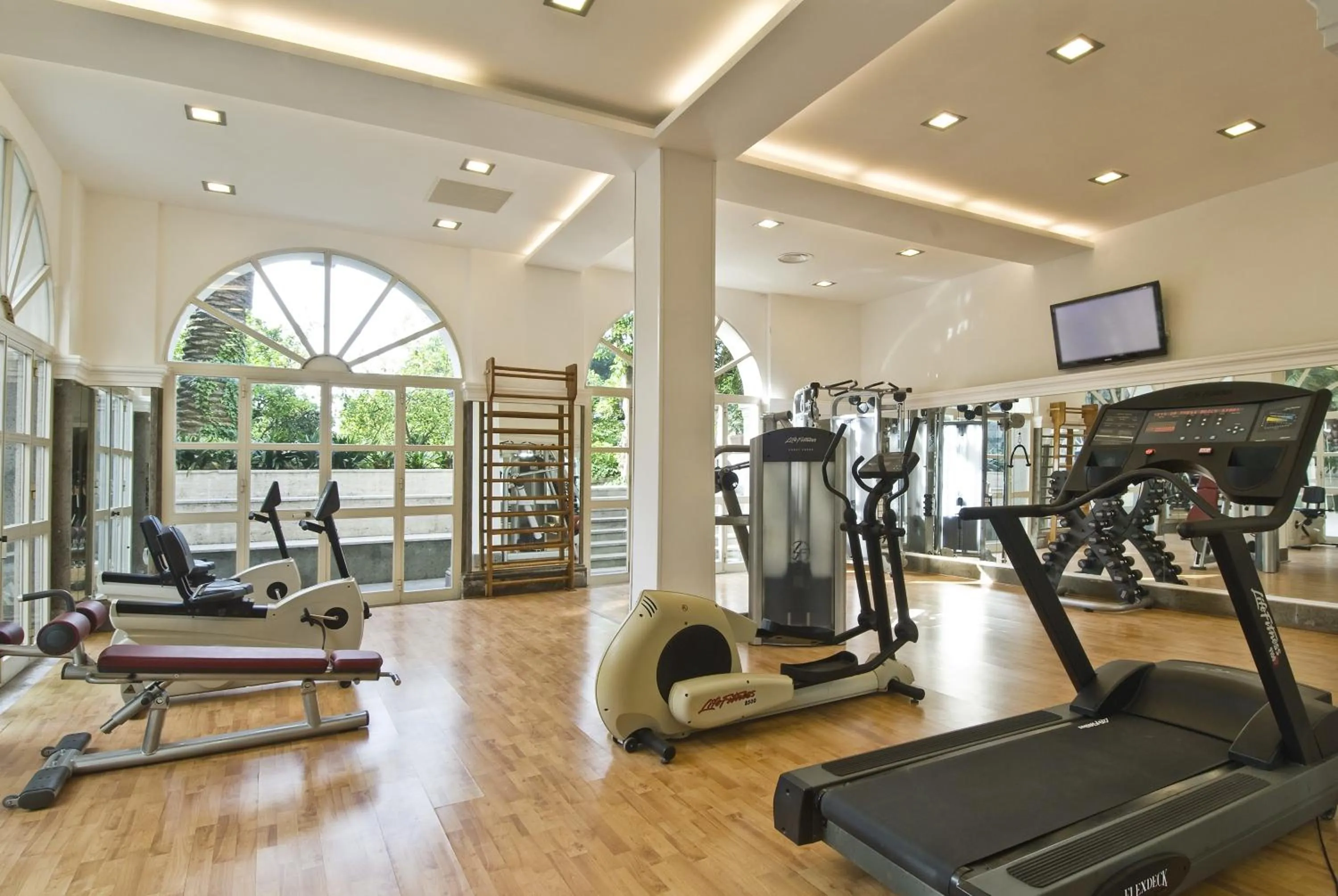 Fitness centre/facilities in Grand Hotel Cocumella