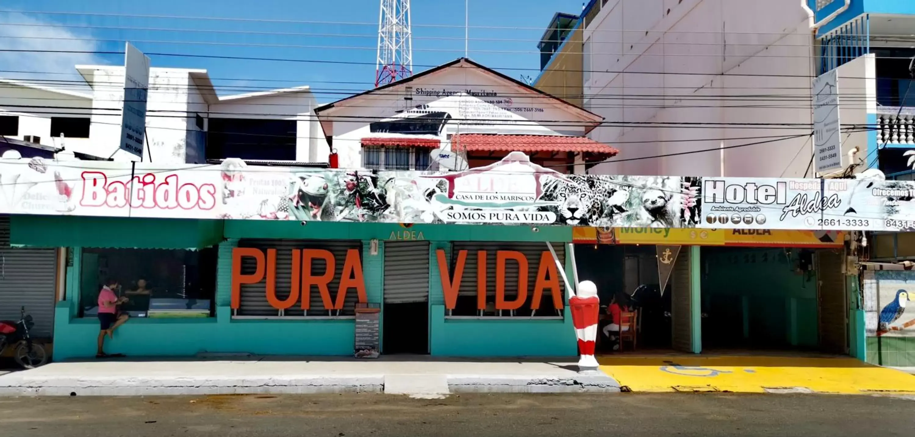 Property Building in Hotel Aldea Pura Vida