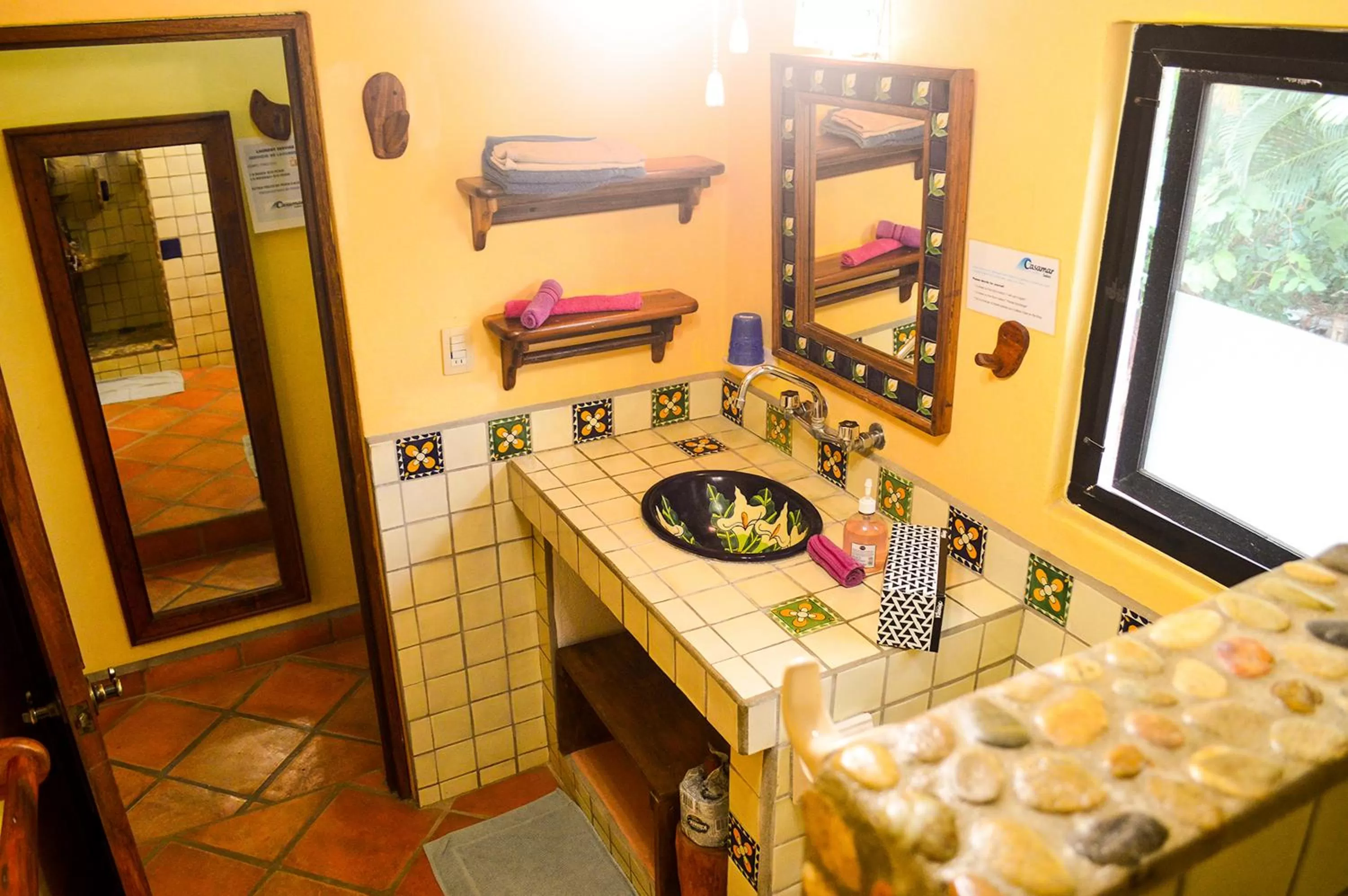 Bathroom in Hotel Casamar Suites