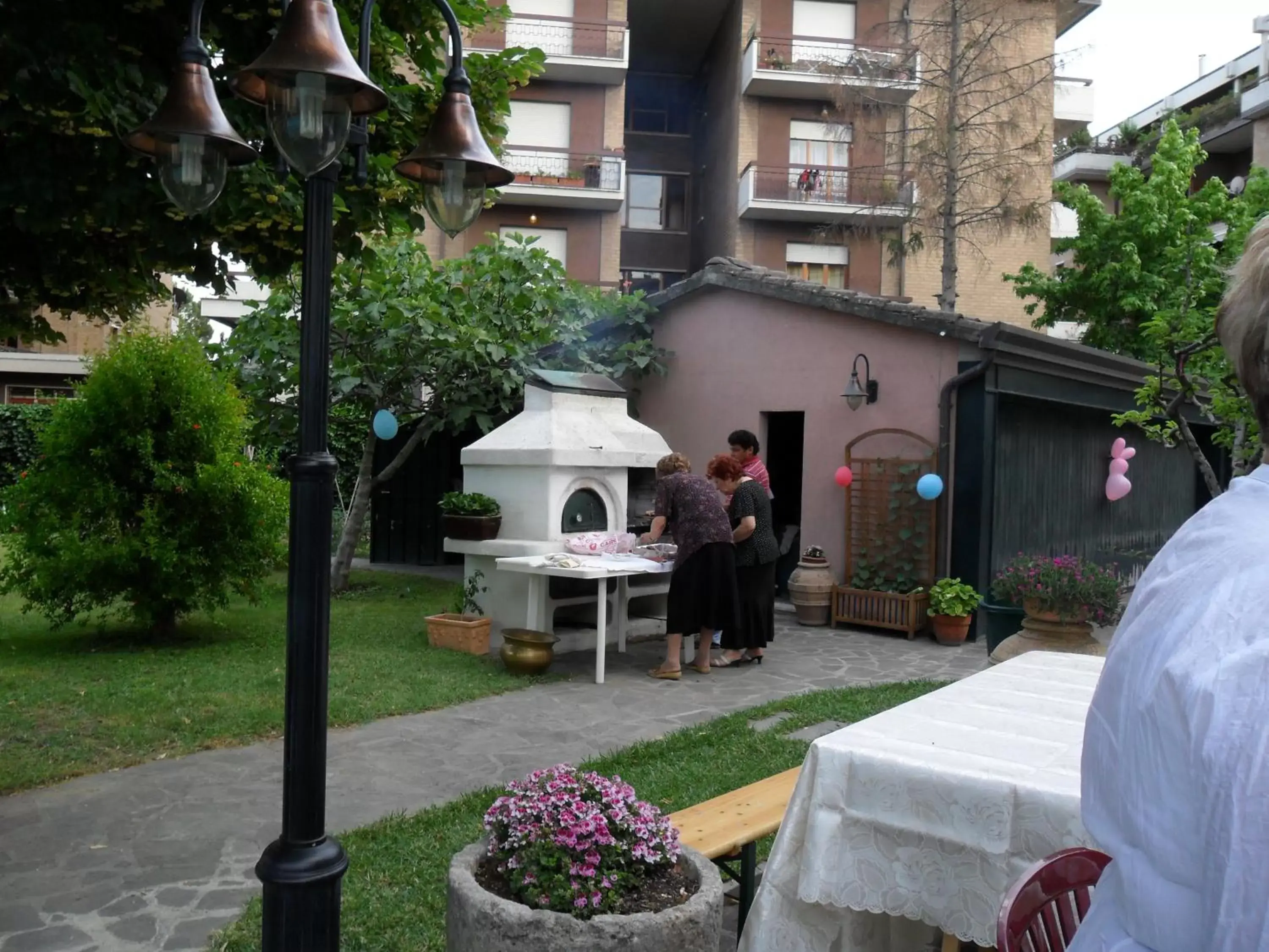 BBQ facilities in B&B Il Sognatore