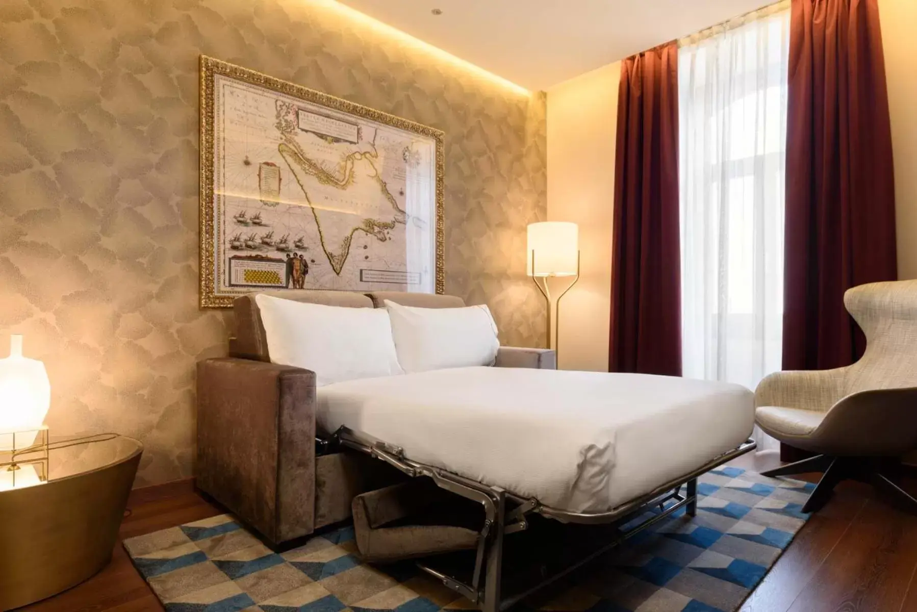 Photo of the whole room, Bed in Áurea Museum by Eurostars Hotel Company