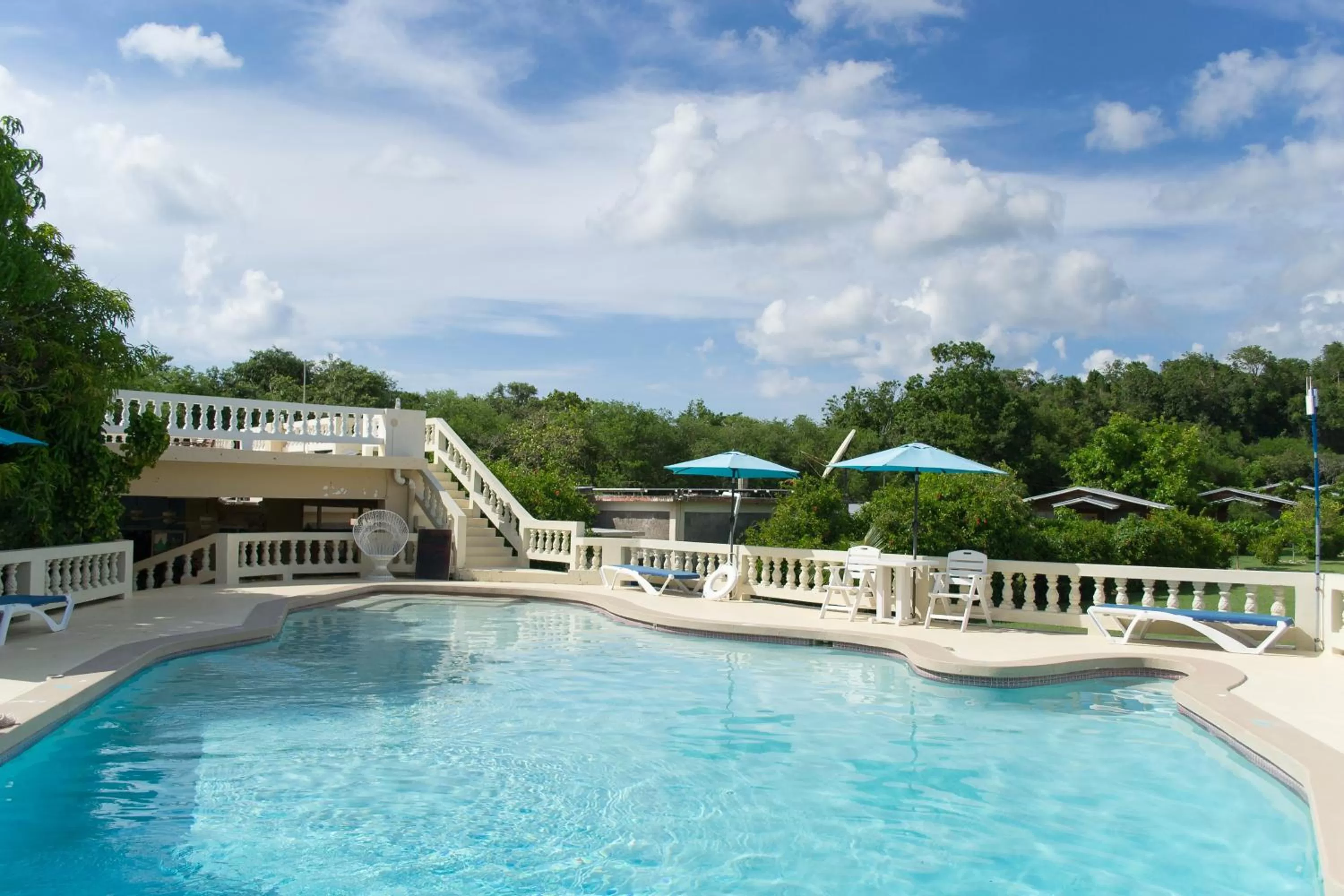 Garden view in The Westender Inn