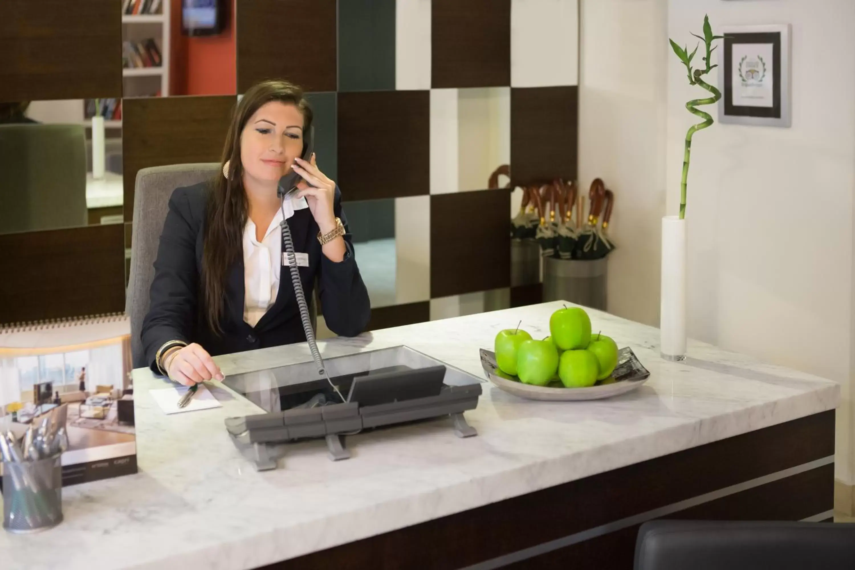 Lobby or reception in Escala Hotel & Suites