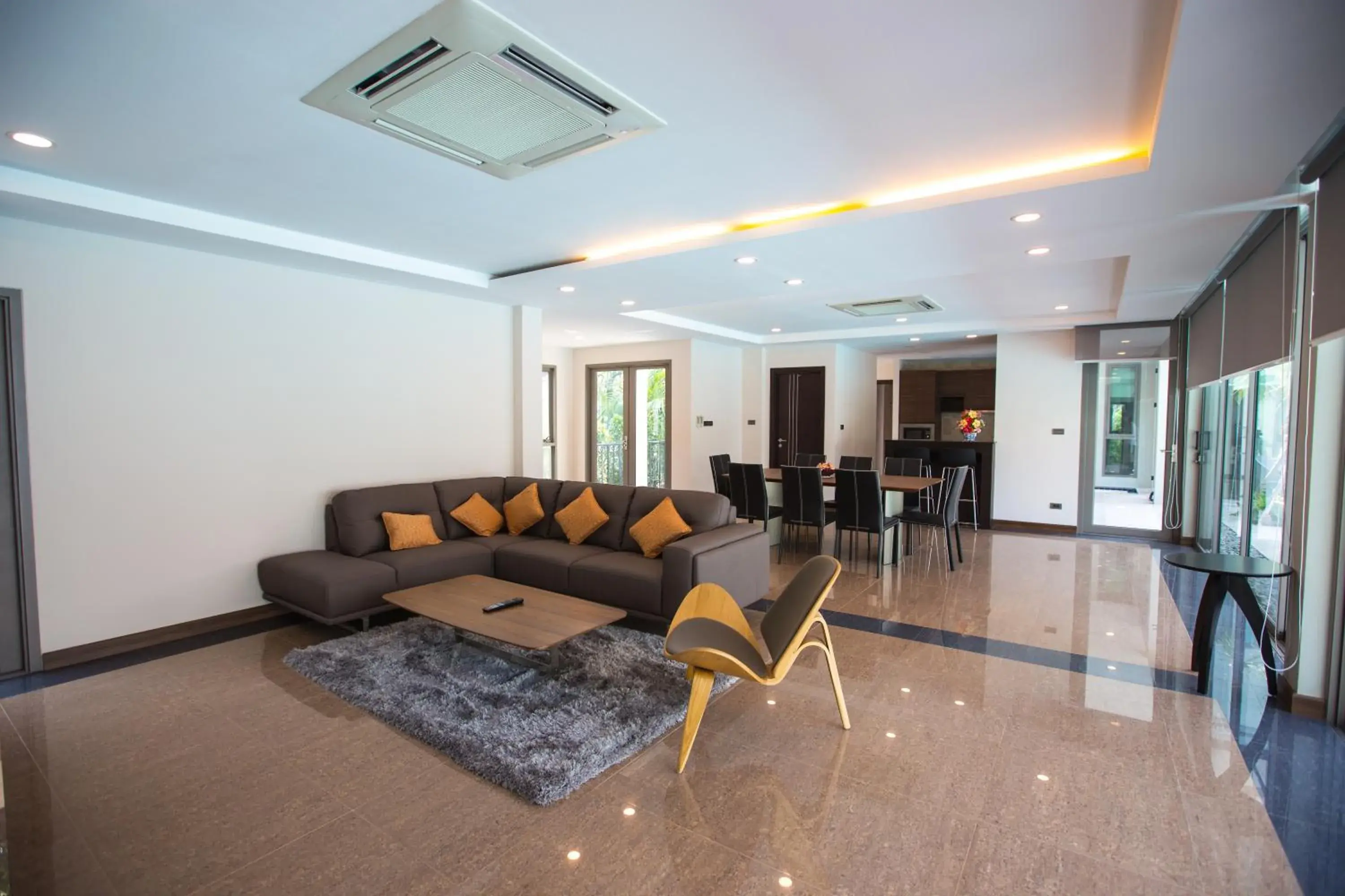 Living room, Seating Area in Villa Navin