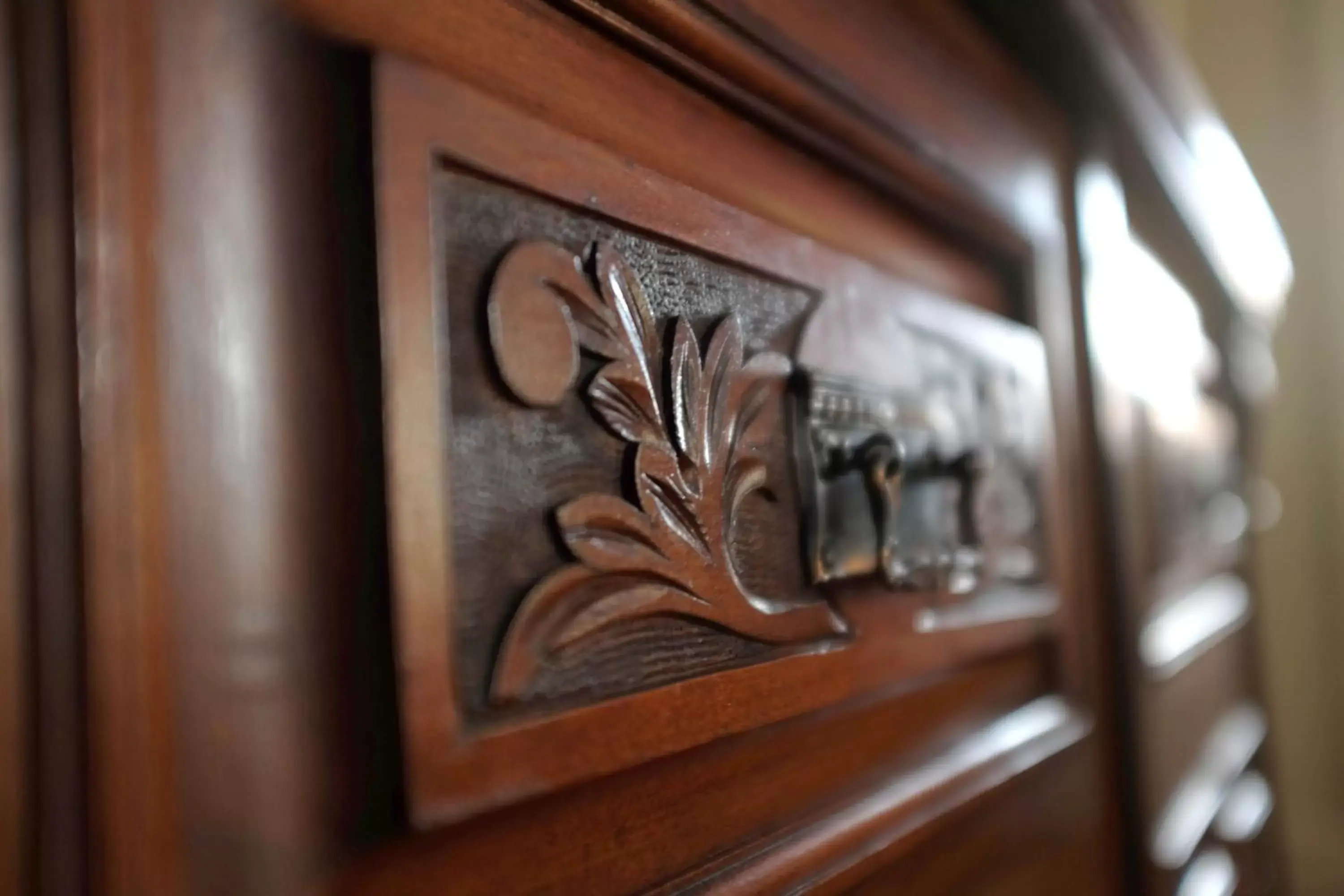 Decorative detail in Aldrich Guest House