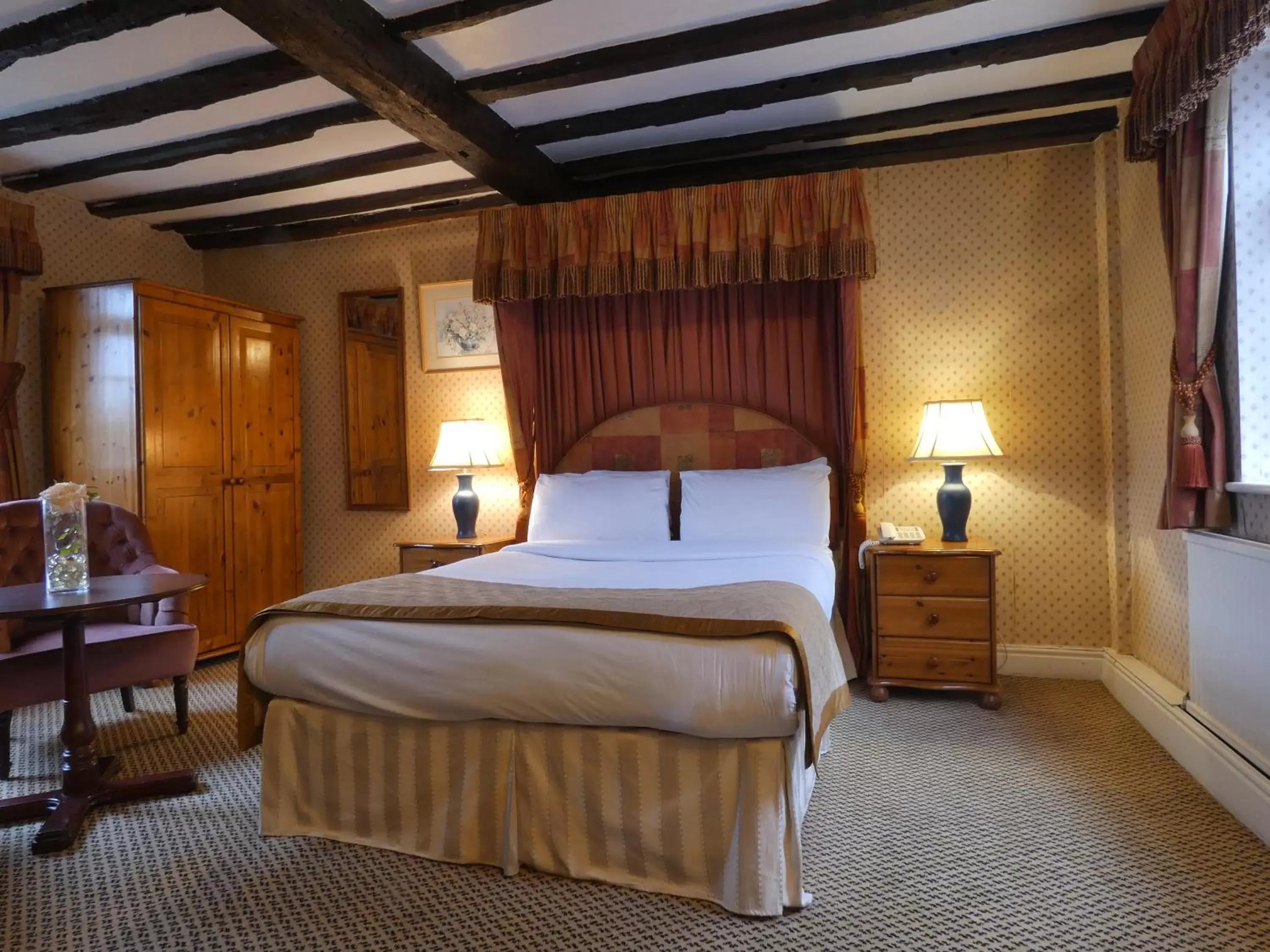 Photo of the whole room, Bed in Brook Marston Farm Hotel