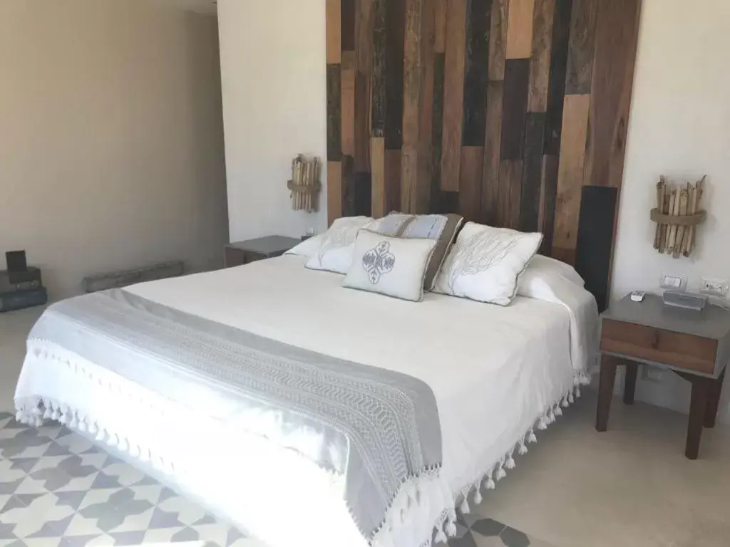 Bed in Maria Del Mar Tulum - Adults Only