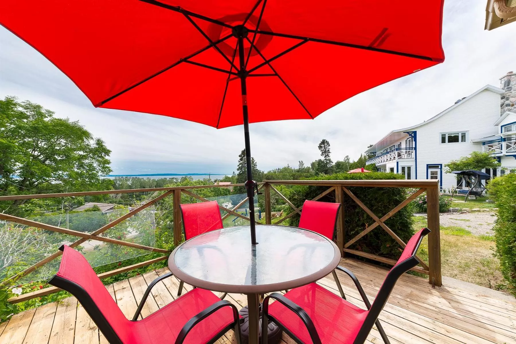 Balcony/Terrace in Auberge Fleurs de Lune