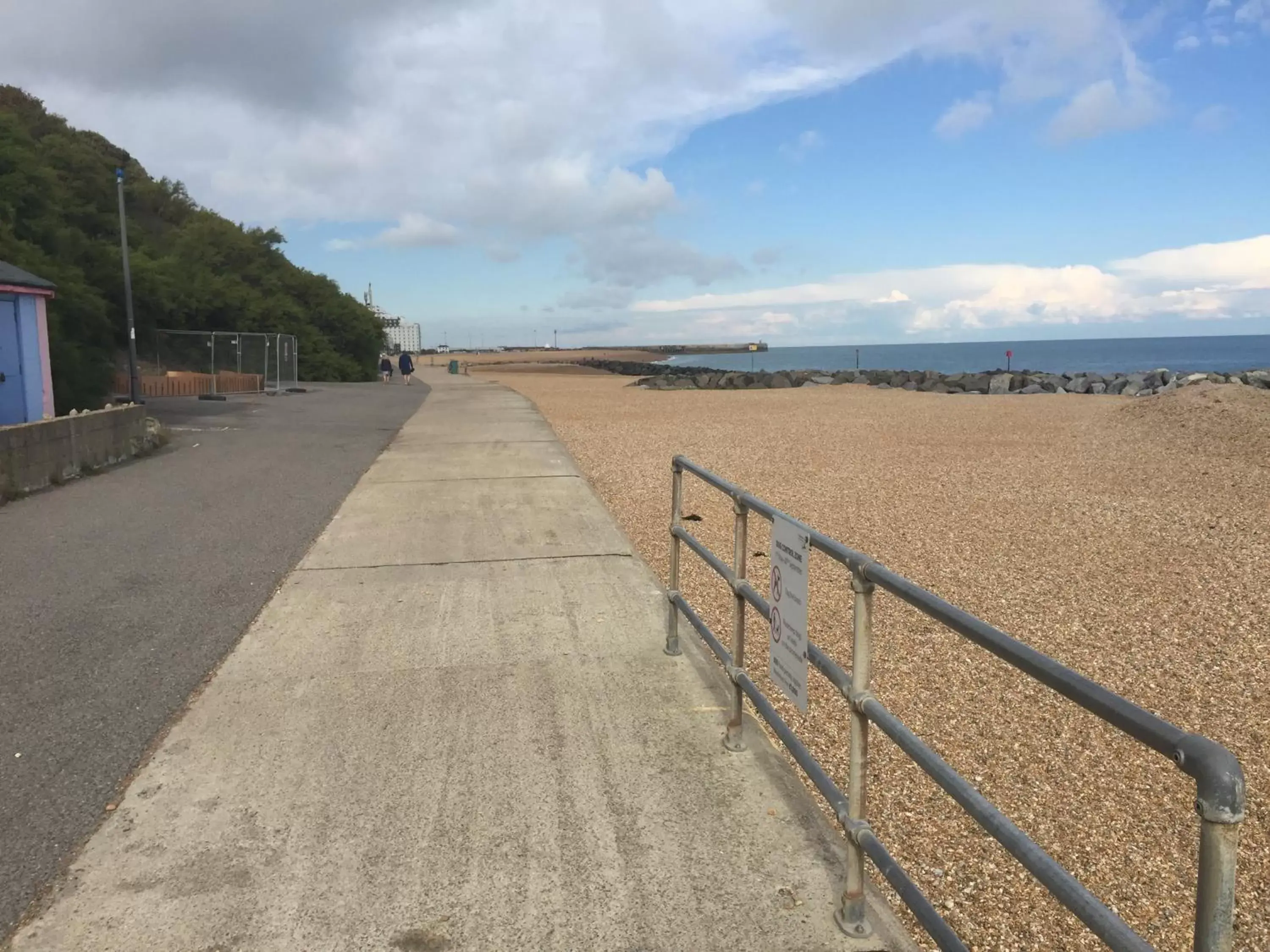 Beach in Best Western Clifton Hotel- One of the best coastal views in Folkestone