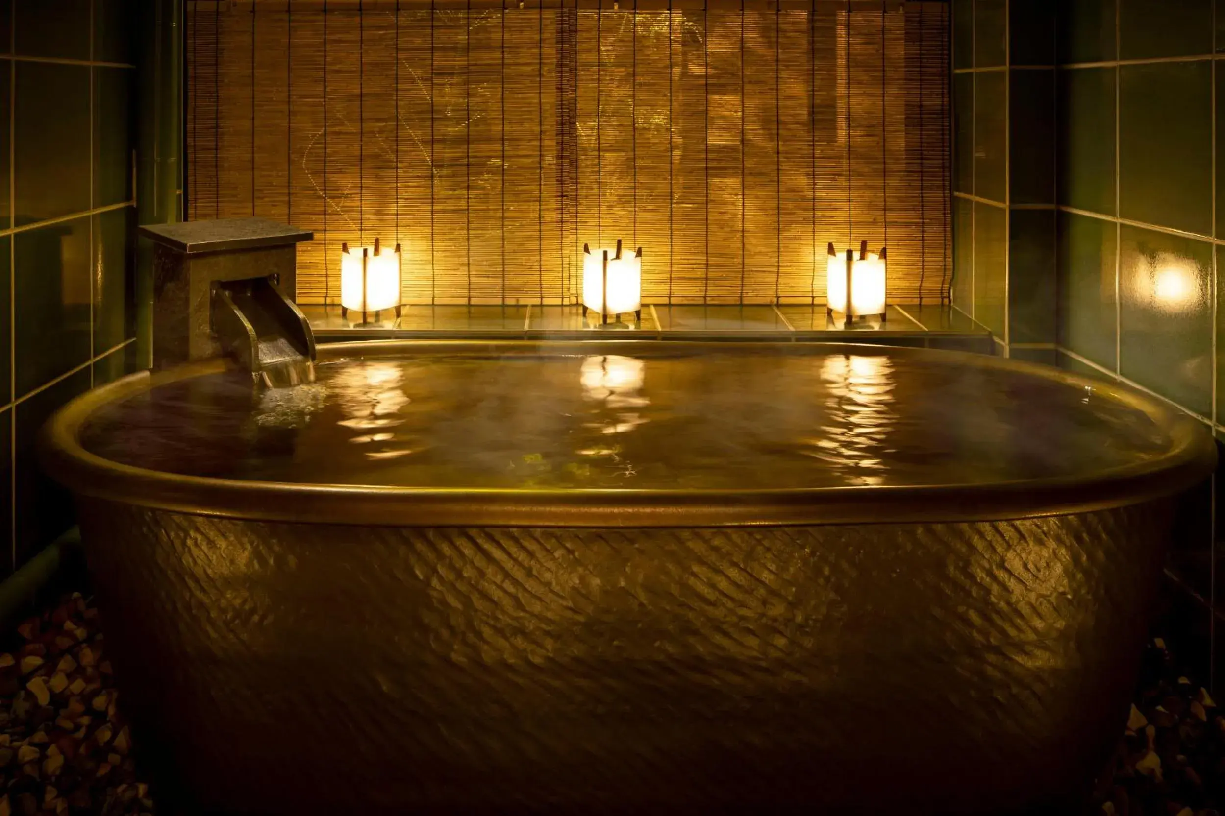 Bathroom, Swimming Pool in THE JUNEI HOTEL Kyoto Imperial Palace West