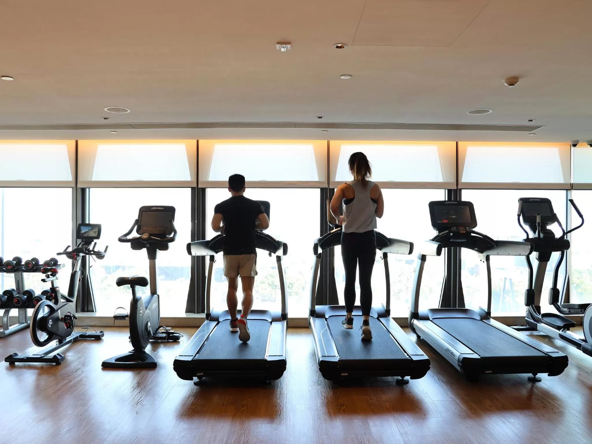 Fitness centre/facilities in Oasis Aurum 181 Hotel