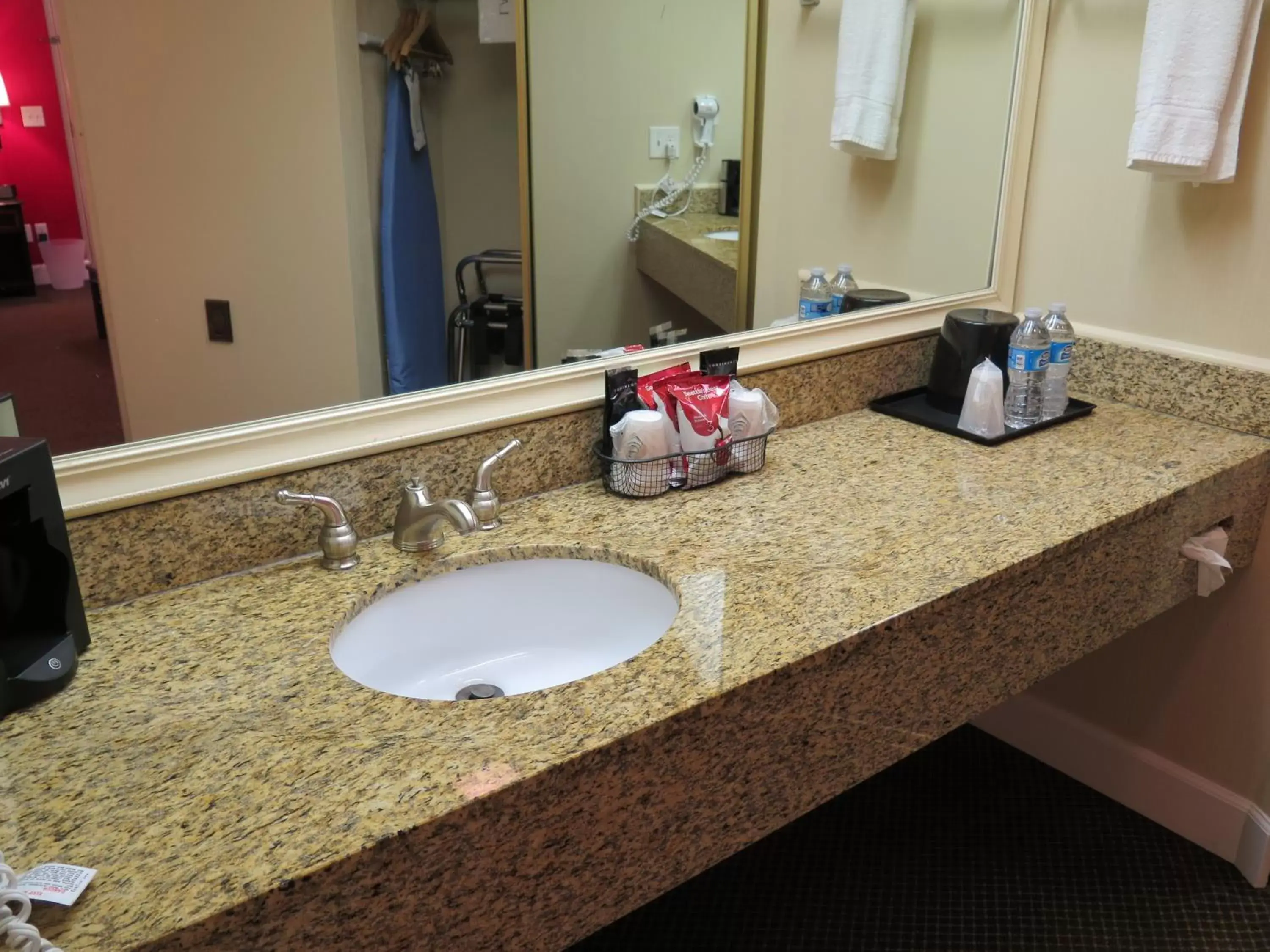 Bathroom in Bonanza Inn and Suites