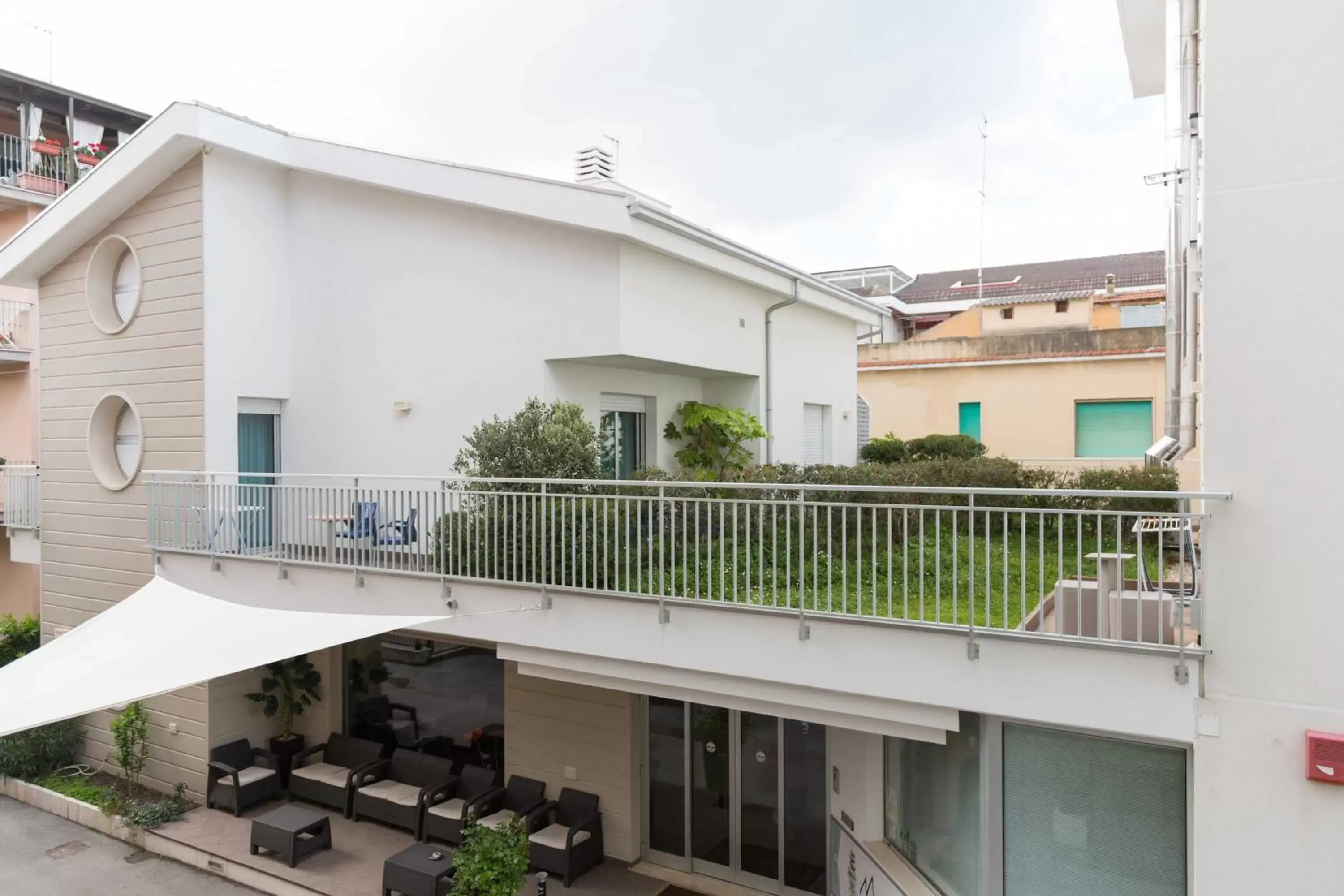 Bird's eye view, Property Building in Hotel Miramare Dipendenza