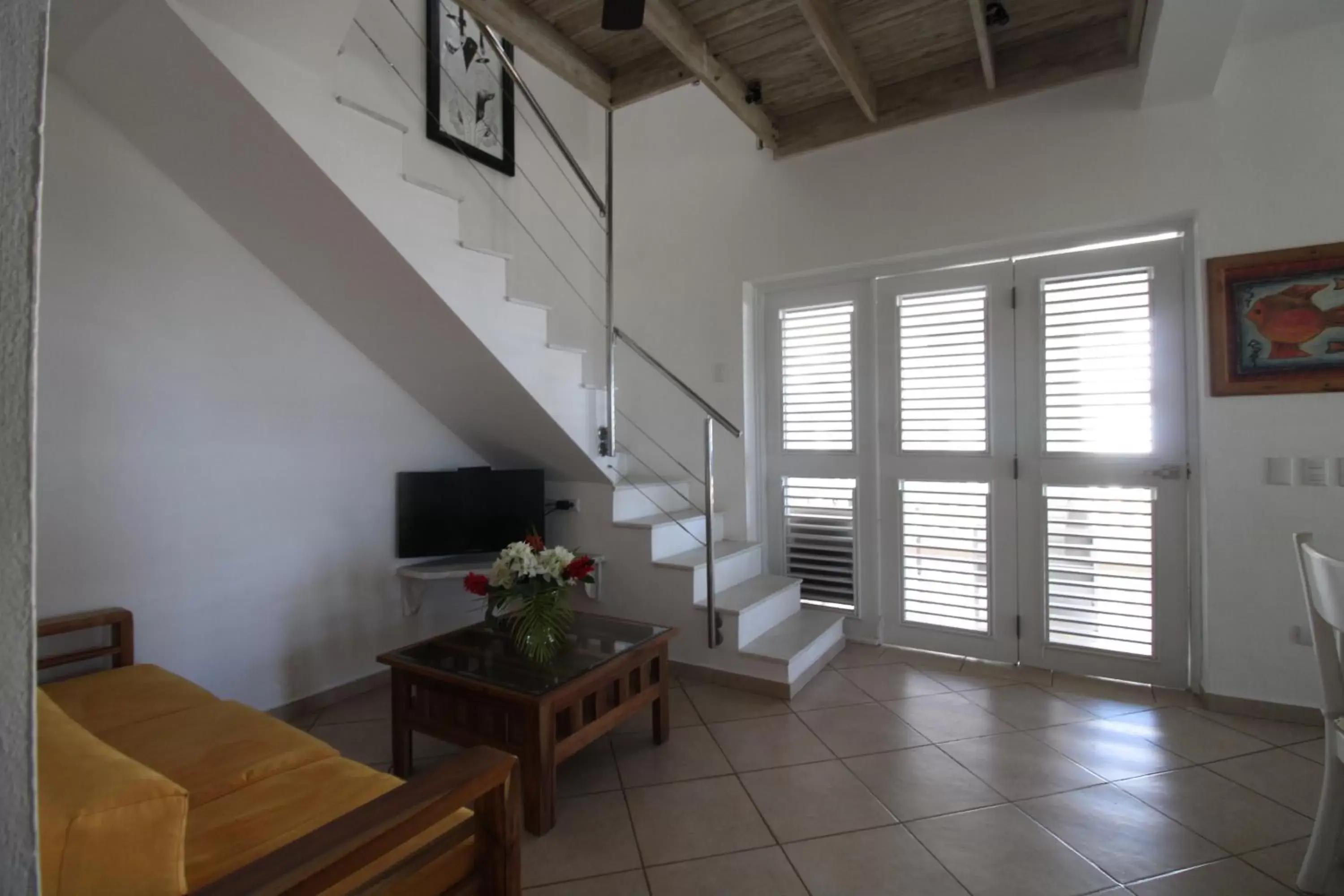 Decorative detail, TV/Entertainment Center in Albachiara Hotel - Las Terrenas