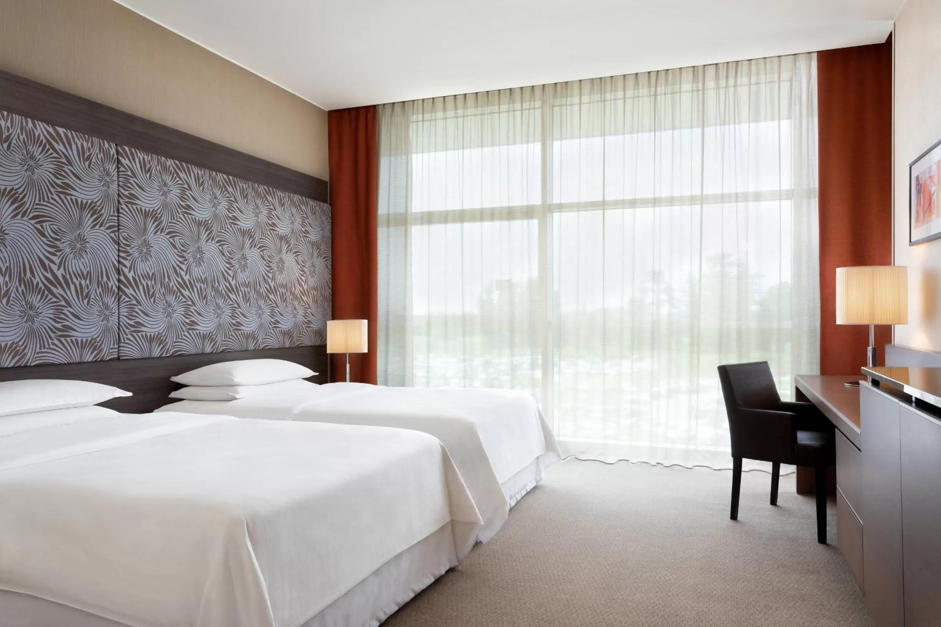 Photo of the whole room, Bed in Sheraton Milan Malpensa Airport Hotel & Conference Centre