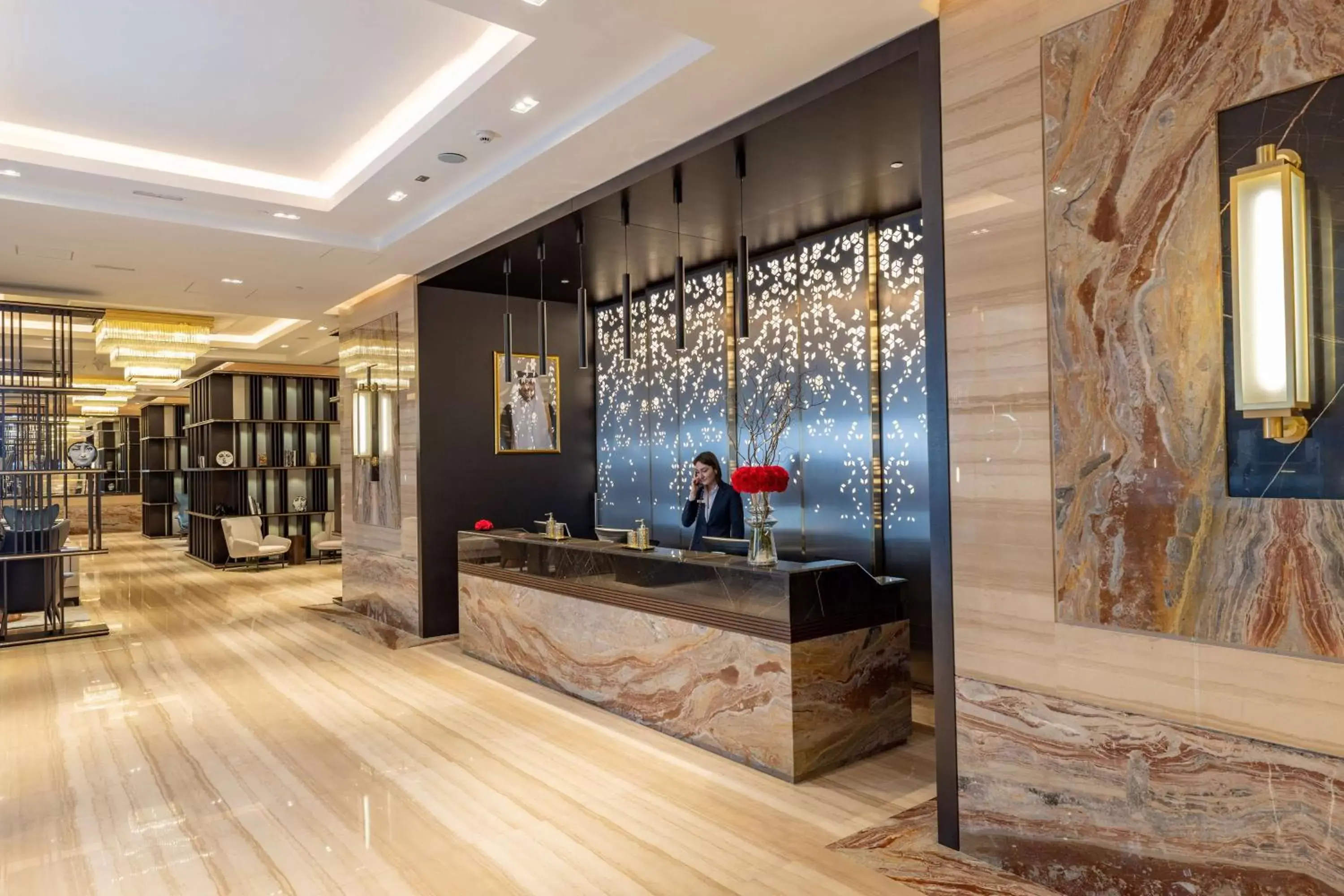Lobby or reception, Lobby/Reception in DoubleTree by Hilton Doha Downtown