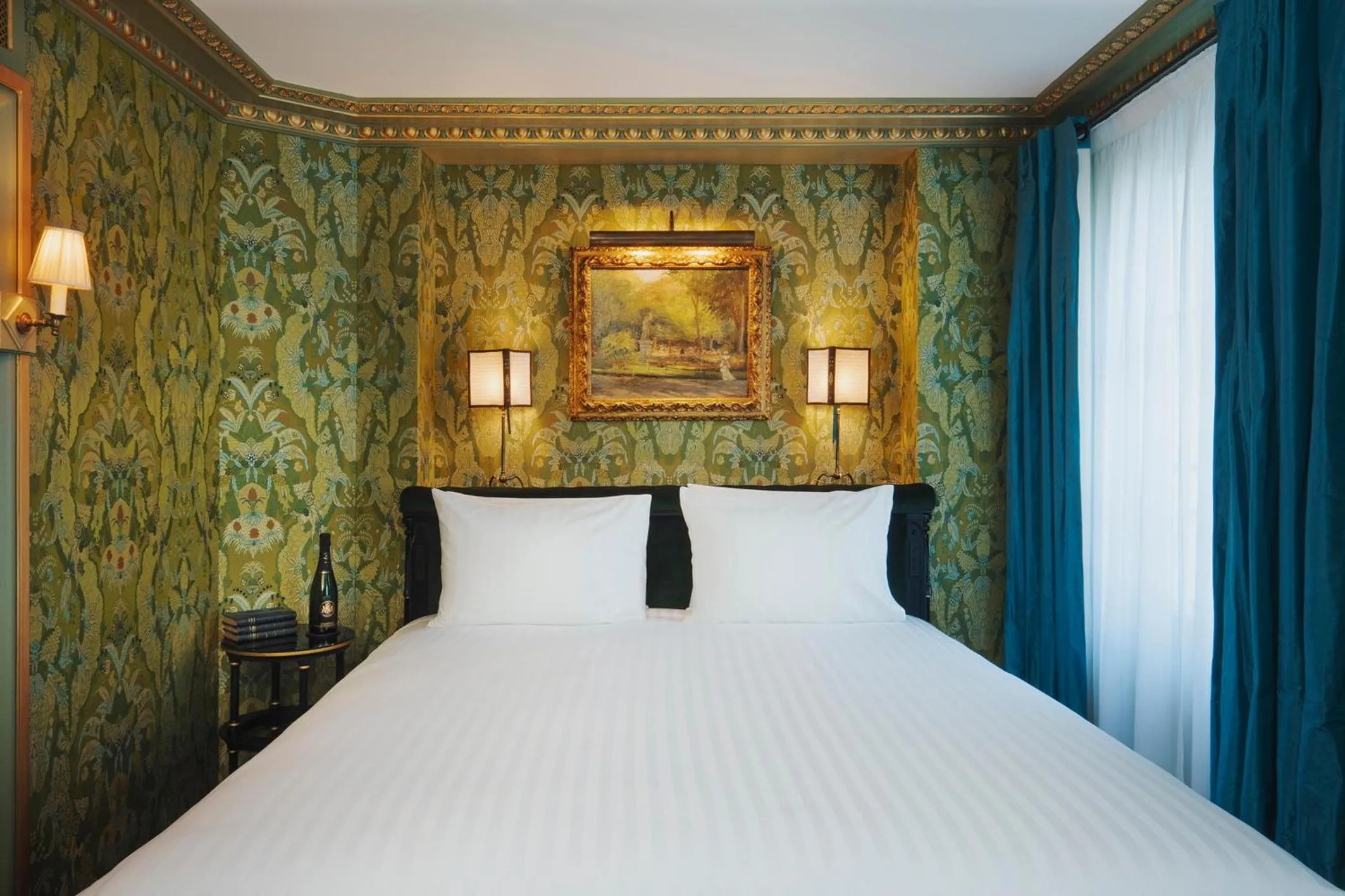 Bedroom, Bed in Maison Proust, Hotel & Spa La Mer